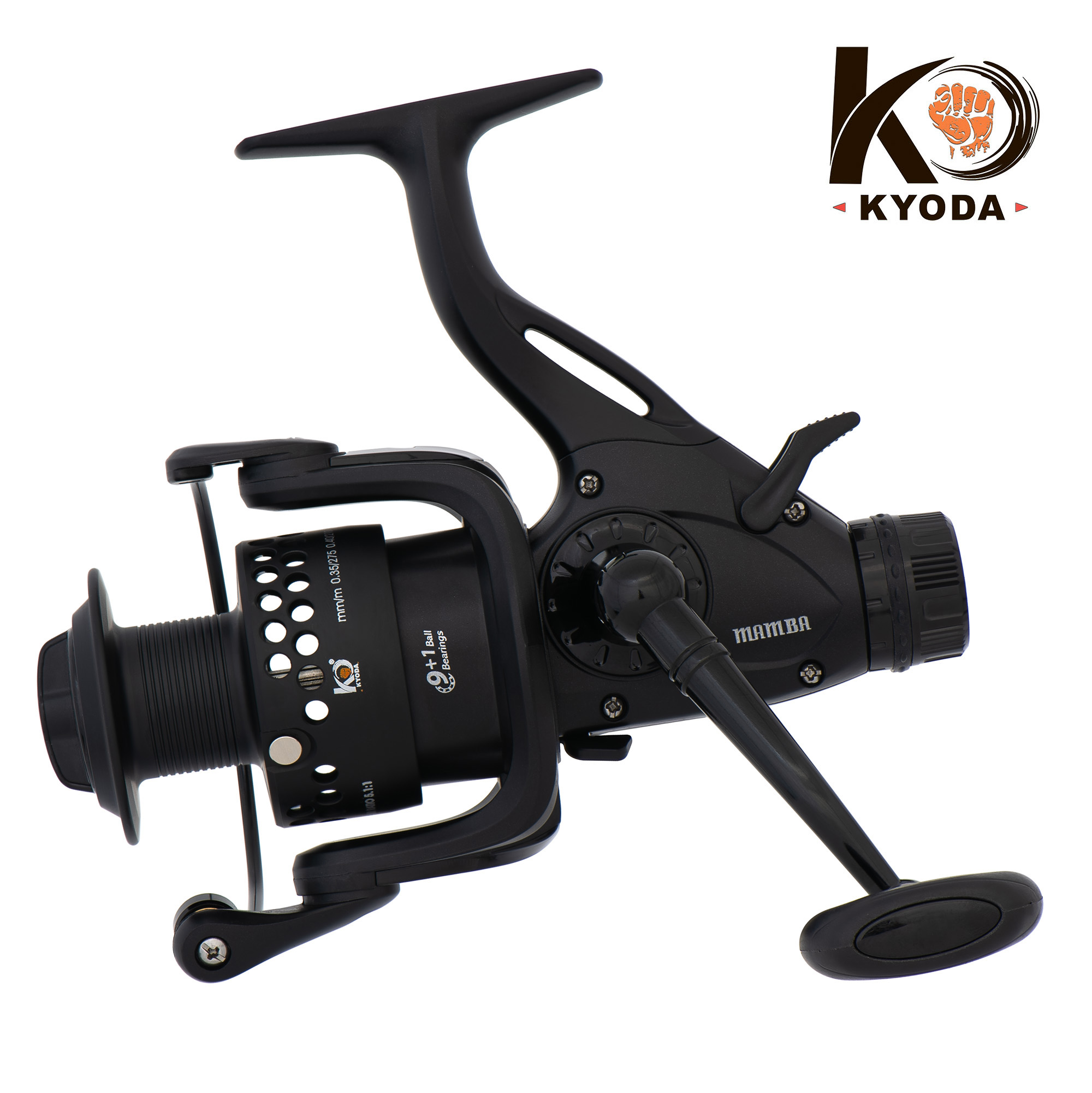 Катушка KYODA "Mamba" 5000, 9+1 подшипн., байтранер, запасная шпуля