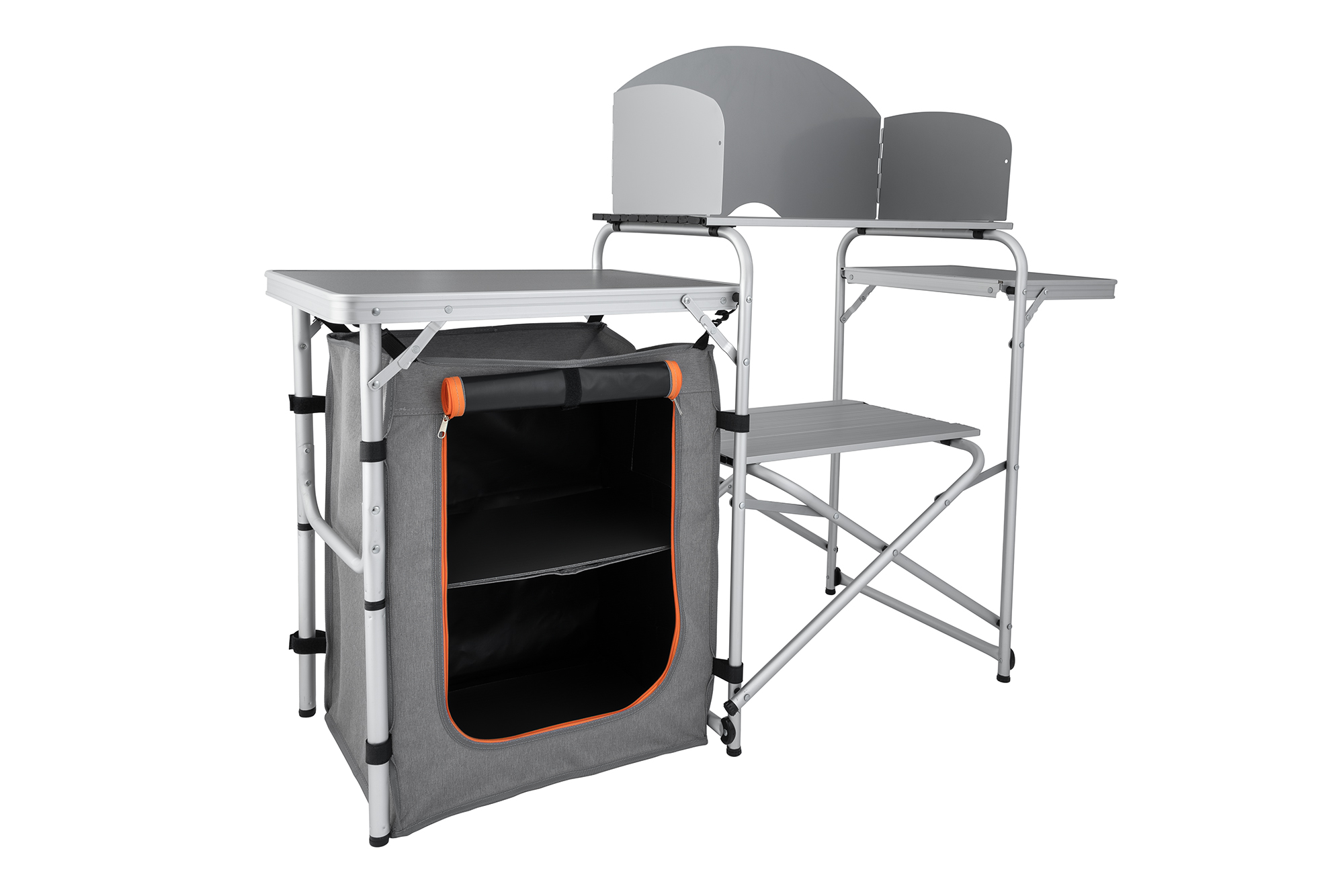 Кухня походная KYODA, модель XD-02, кухня с откидным столиком + тумба Кухня походная KYODA, модель XD-02, кухня с откидным столиком + тумба