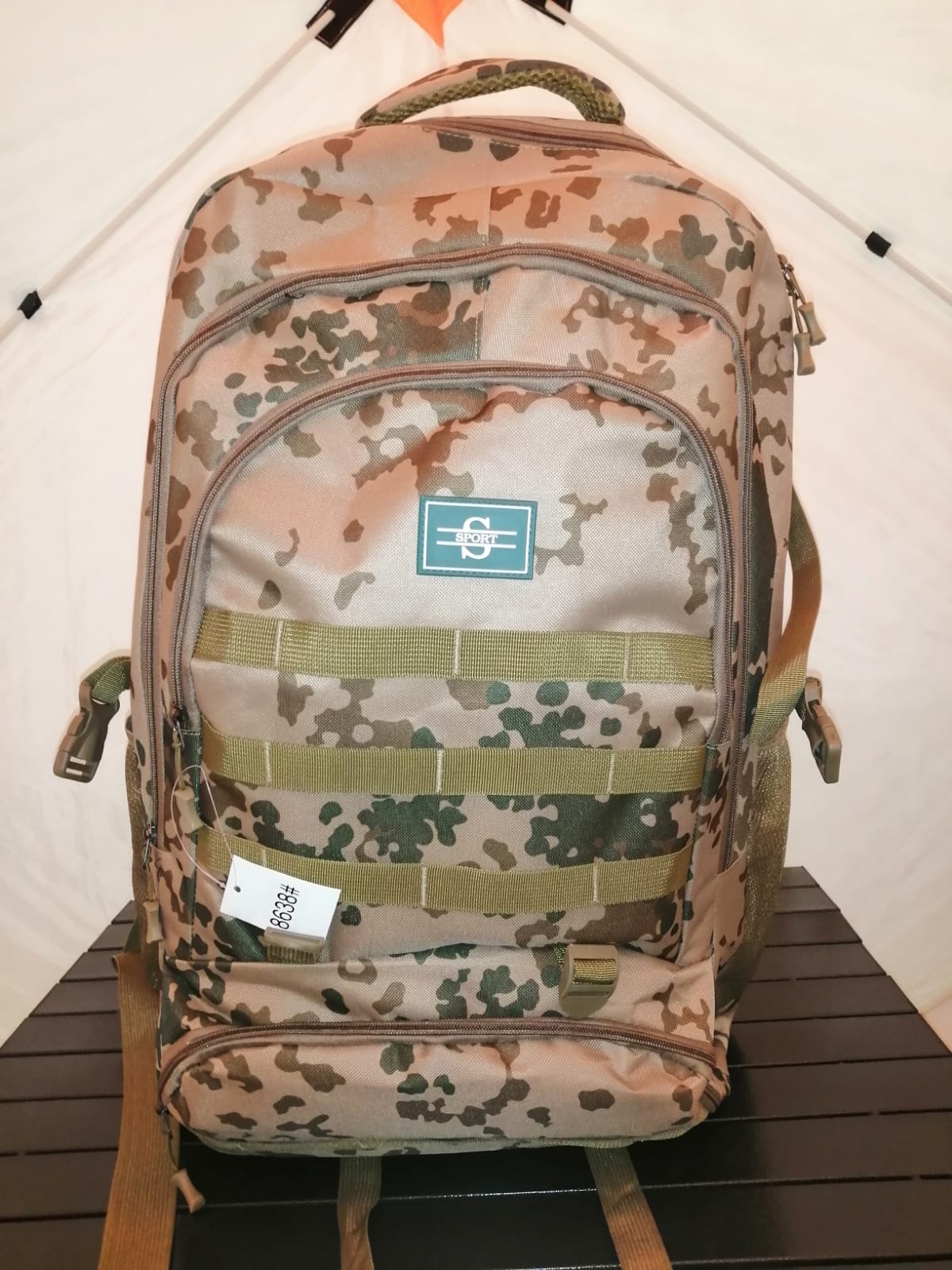 Рюкзак туристический, модель 8638, 80 л, цвет в ассортименте (КМФ) Рюкзак туристический, модель 8638, 80 л, цвет в ассортименте (КМФ)