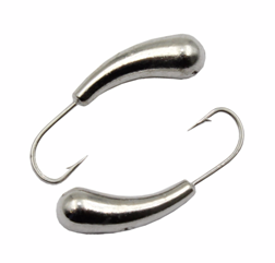 Уралка  d 3,5 мм, вес 0,9 гр, никель /10 шт/