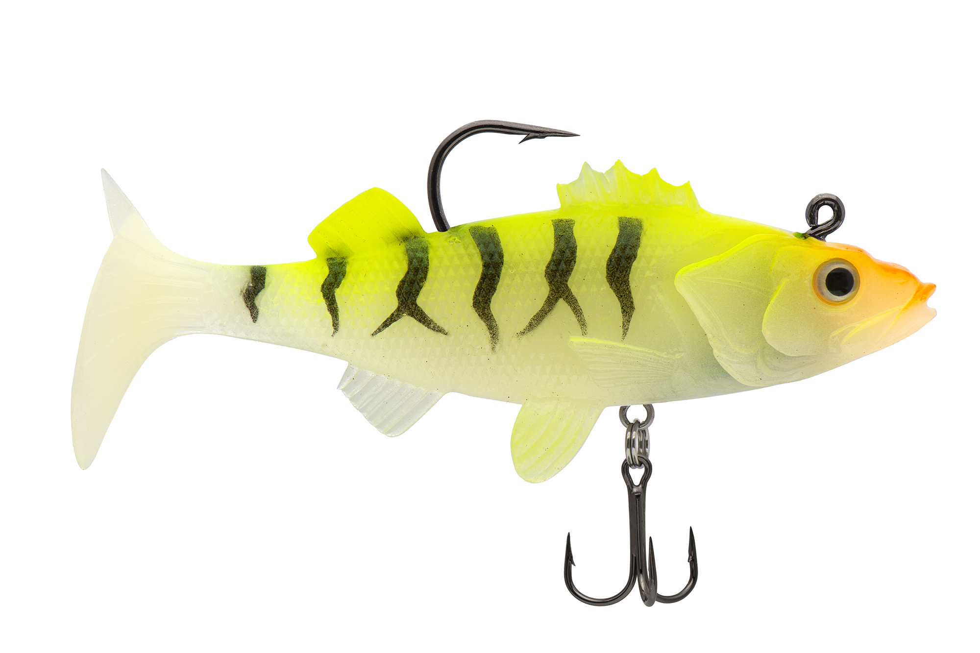 Виброхвост оснащённый CONDOR Crazy Bait NWPE03# размер 80 мм, вес 14 гр, цвет 07# (2 шт)