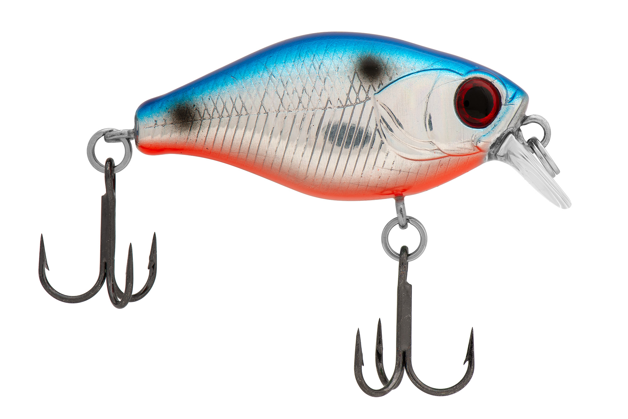 Воблер KYODA S-SMURF MINNOW-38F, длина 38 мм, вес 4  гр, цвет P1893 заглубление 0 - 0,5 м.