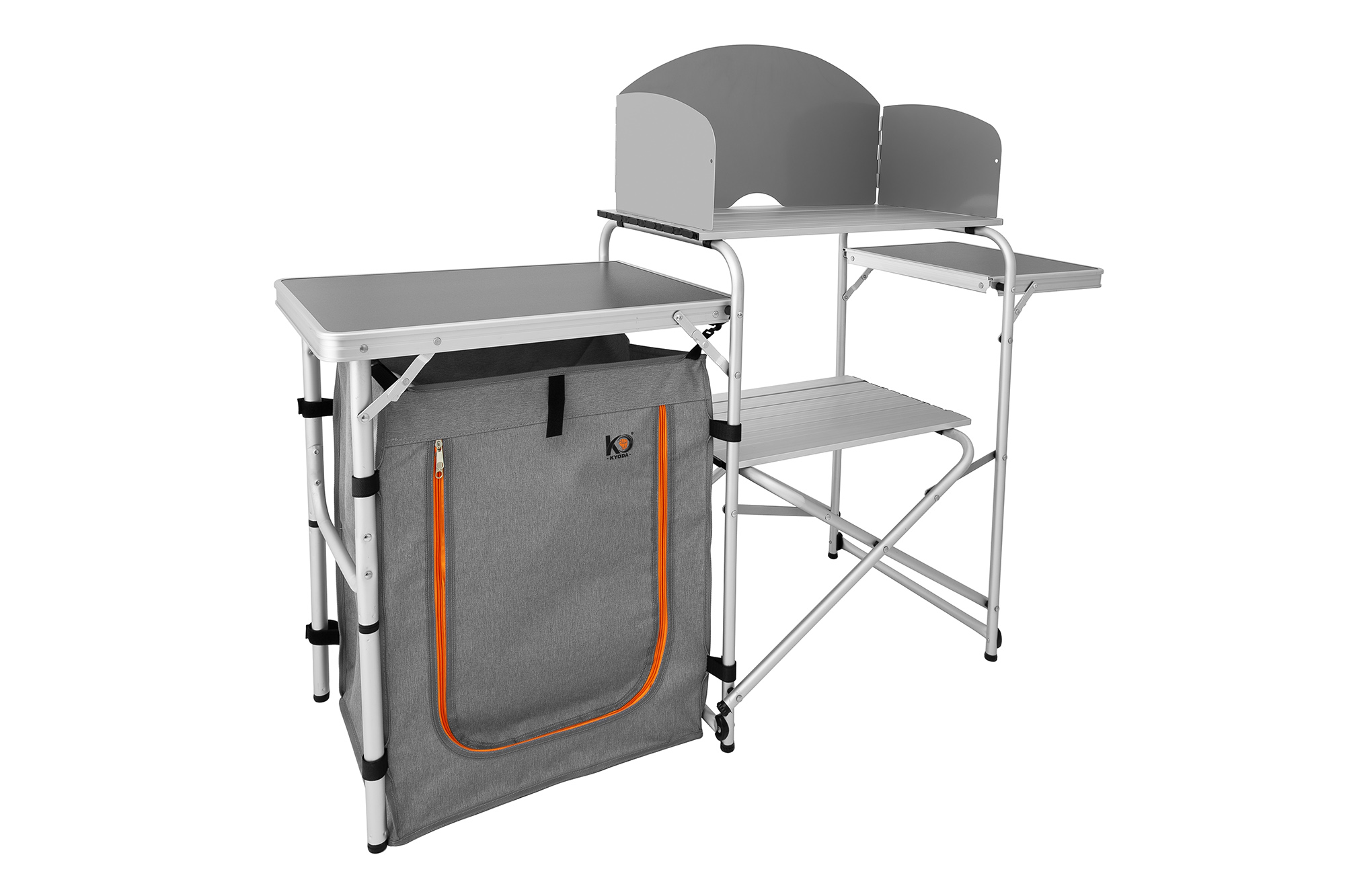 Кухня походная KYODA, модель XD-02, кухня с откидным столиком + тумба Кухня походная KYODA, модель XD-02, кухня с откидным столиком + тумба