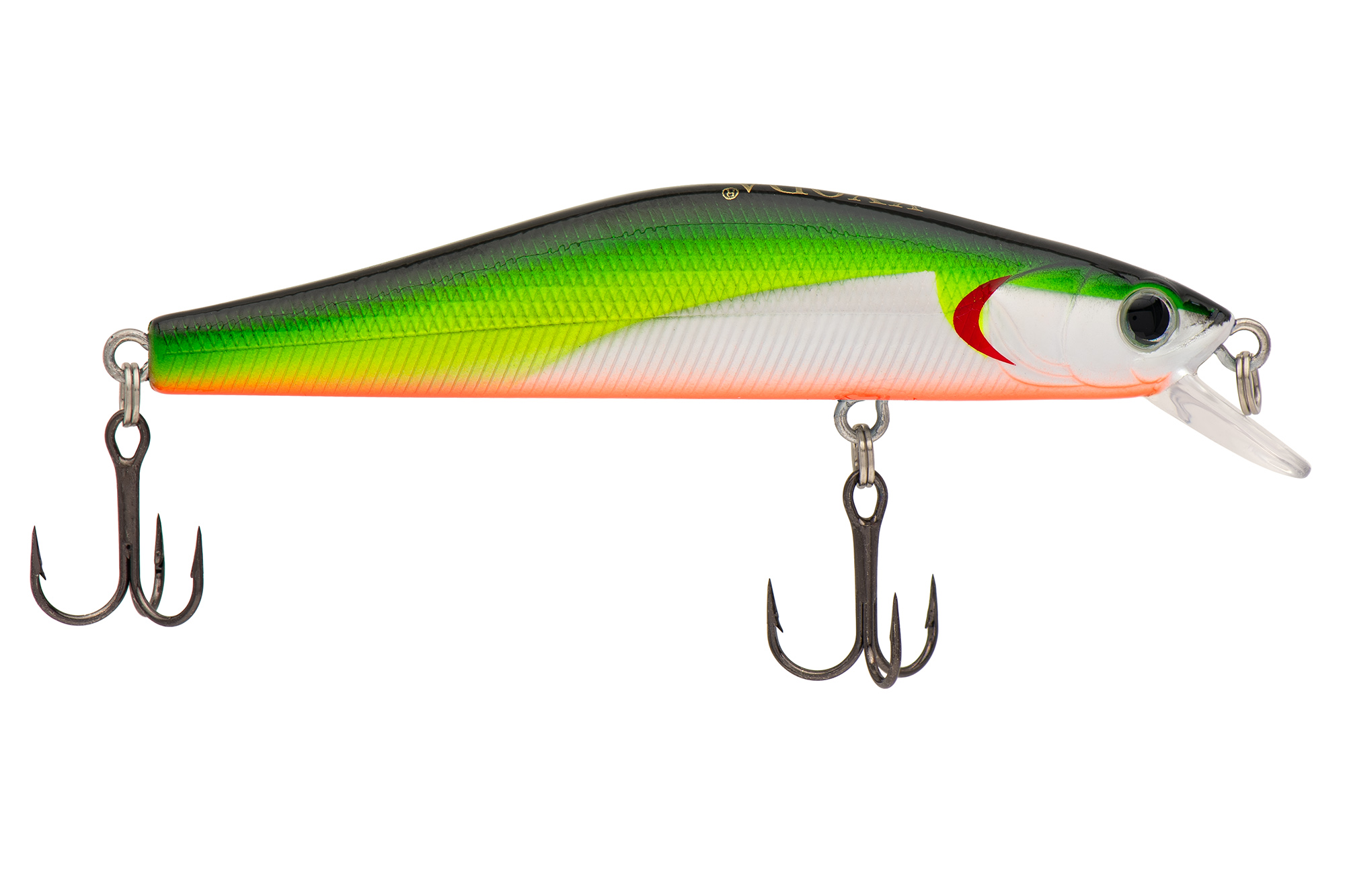 Воблер KYODA Friday Minnow-80SP, длина 8,0 см, вес 8.5 гр, цвет P1243,  заглубление 0,7-1.5 м.