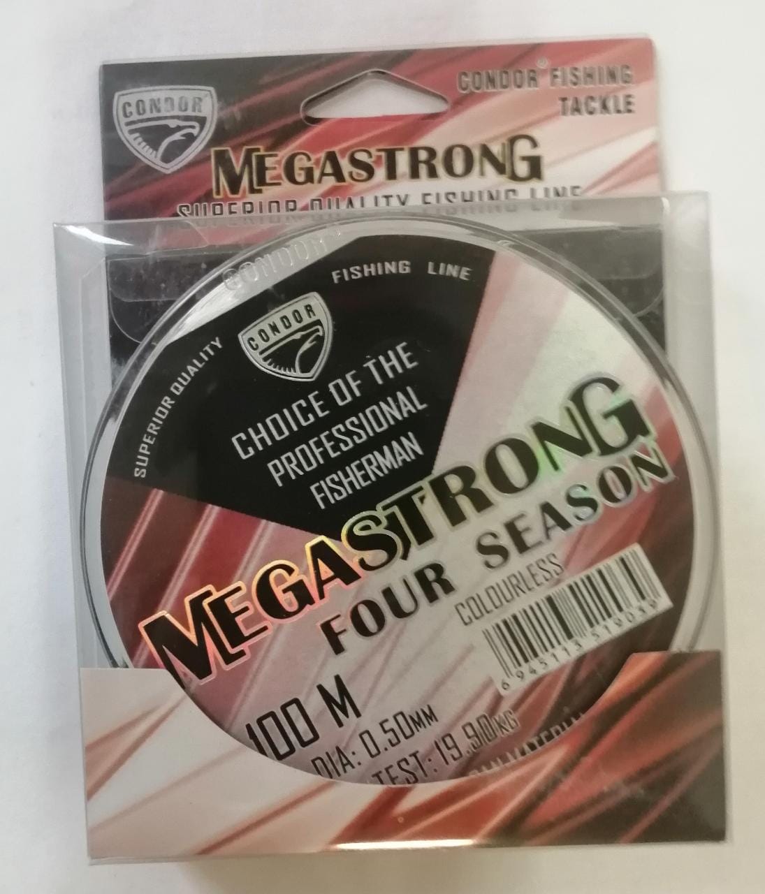 Megastrong Four Season d-0,50 мм, L-100 м,  разрывная нагрузка 19,90 кг (10 шт)