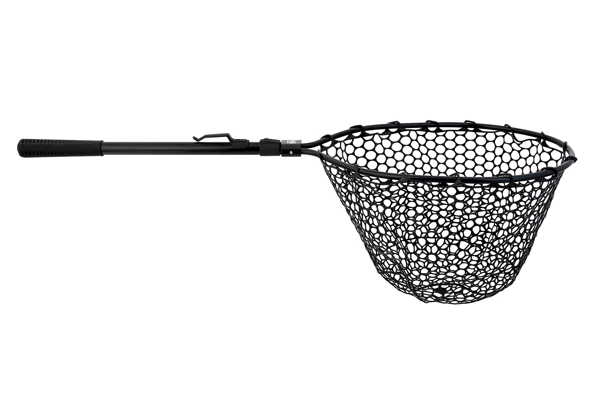 Подсак "KYODA", складной, круглый, прорезиненная ткань, алюм. ручка 45 см, размер 30х40х40 см