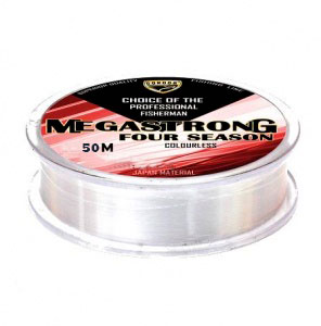 Megastrong Four Season d-0,20 мм, L-50 м,  разрывная нагрузка 5,90 кг (10 шт)