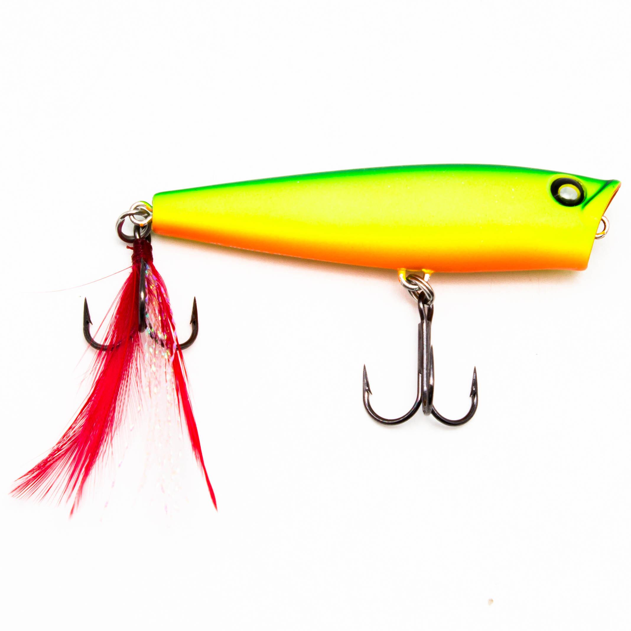 Воблер KYODA Shine Pop-65F, длина 6,5 см, вес 7,5 гр, цвет P108-1, заглубление поверхностное