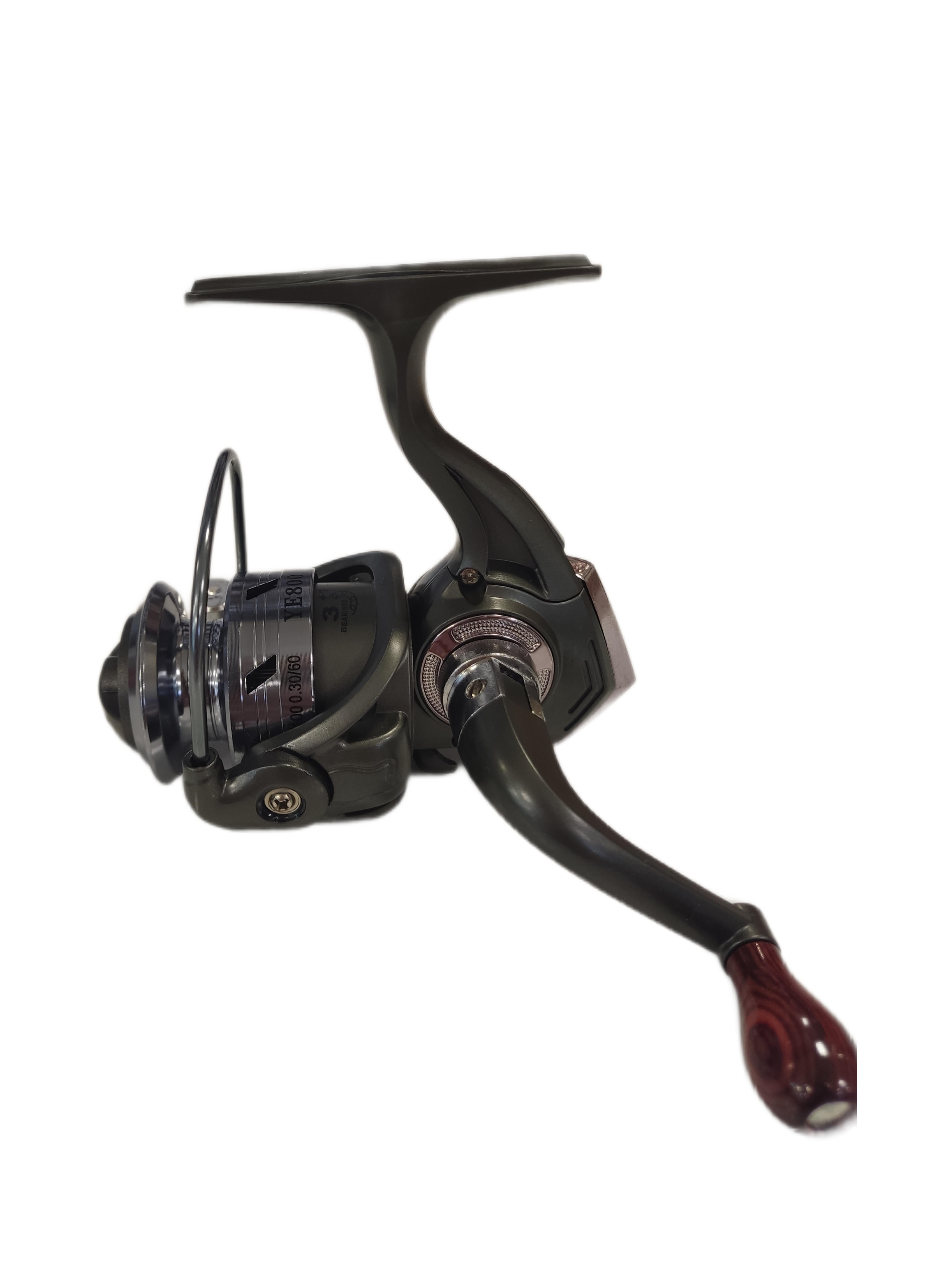 Катушка безынерционная, модель YE800, 3+1 подшипника, передний фрикцион