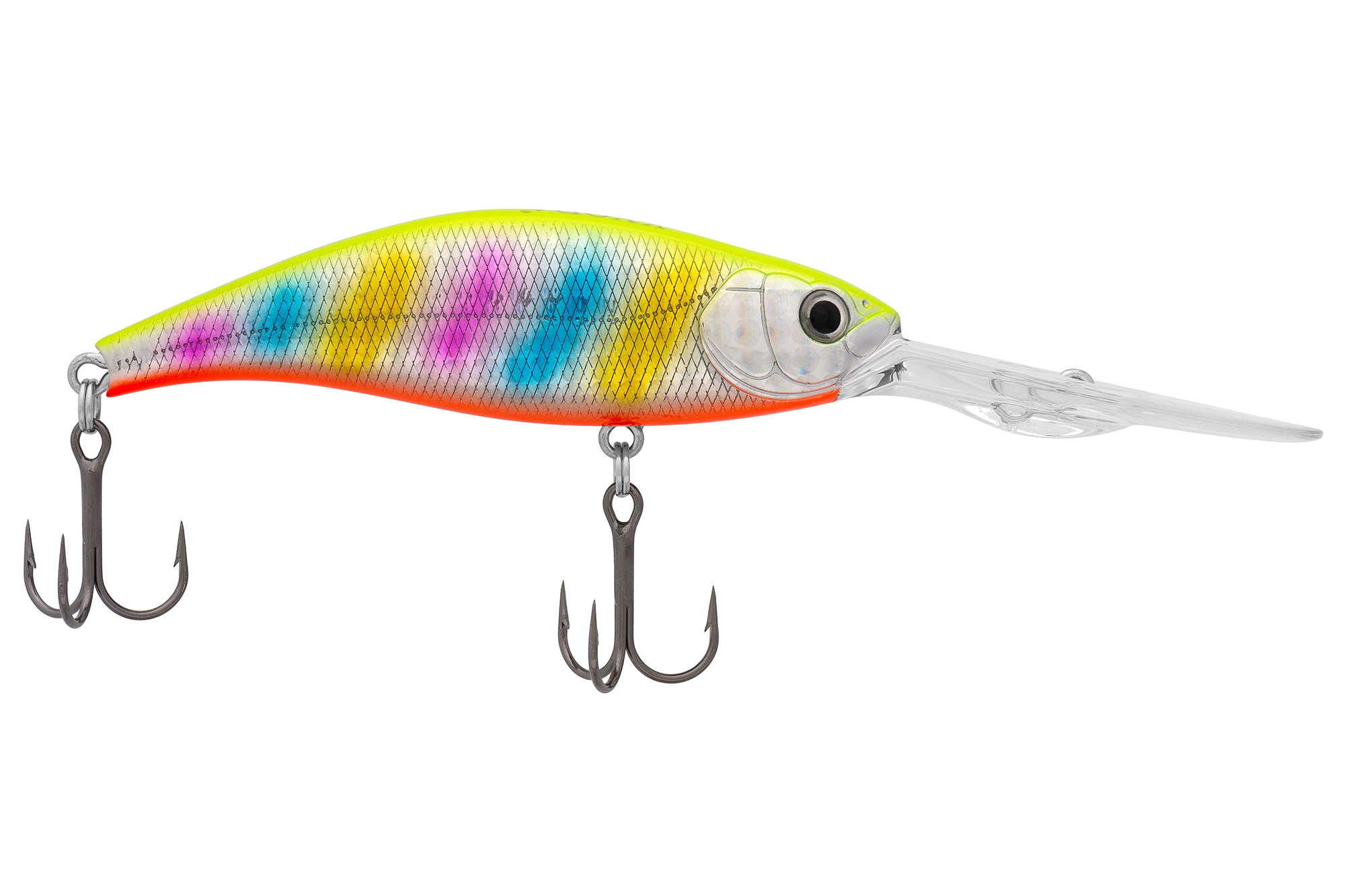 Воблер KYODA Sharp Minnow-85F, длина 8,5 см, вес 17,5 гр, цвет P1656, заглубление 3,6-4,5 м