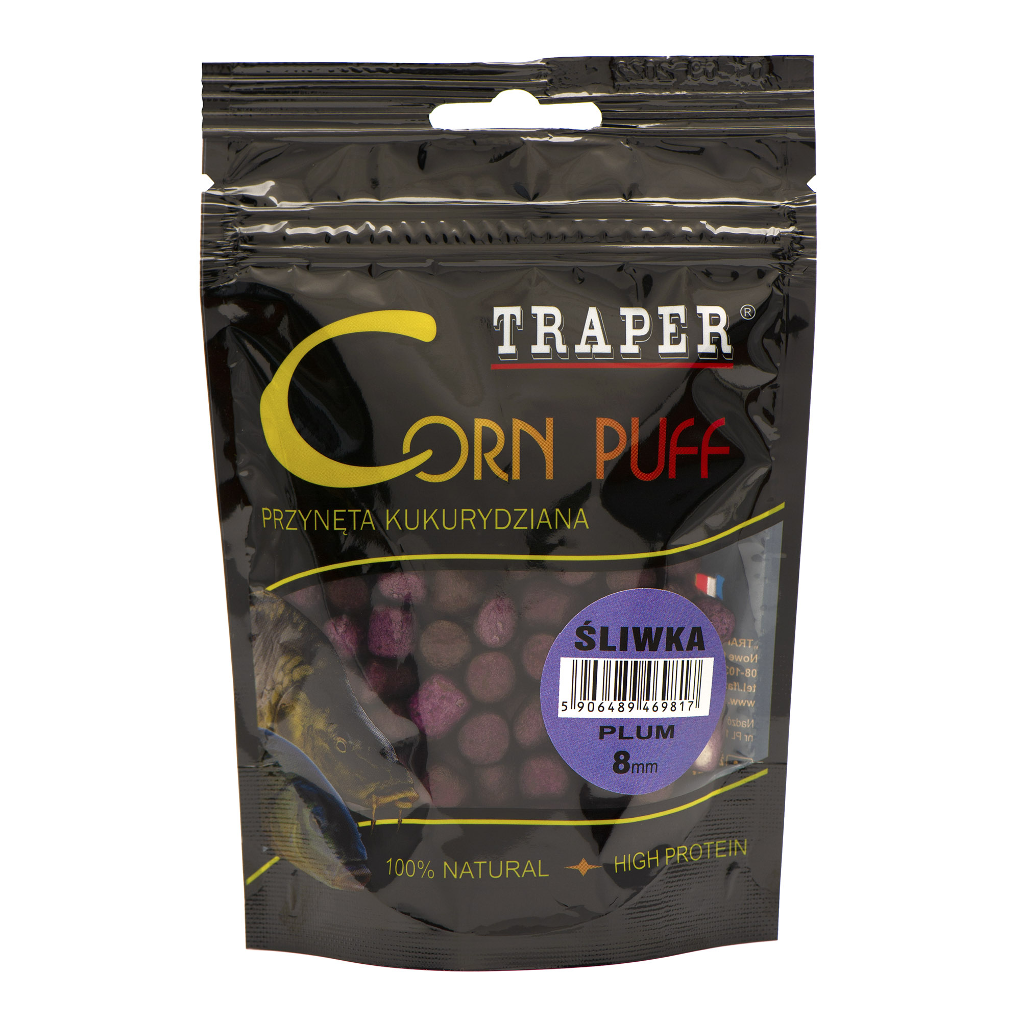 Насадка TRAPER 8мм, 20гр, слива