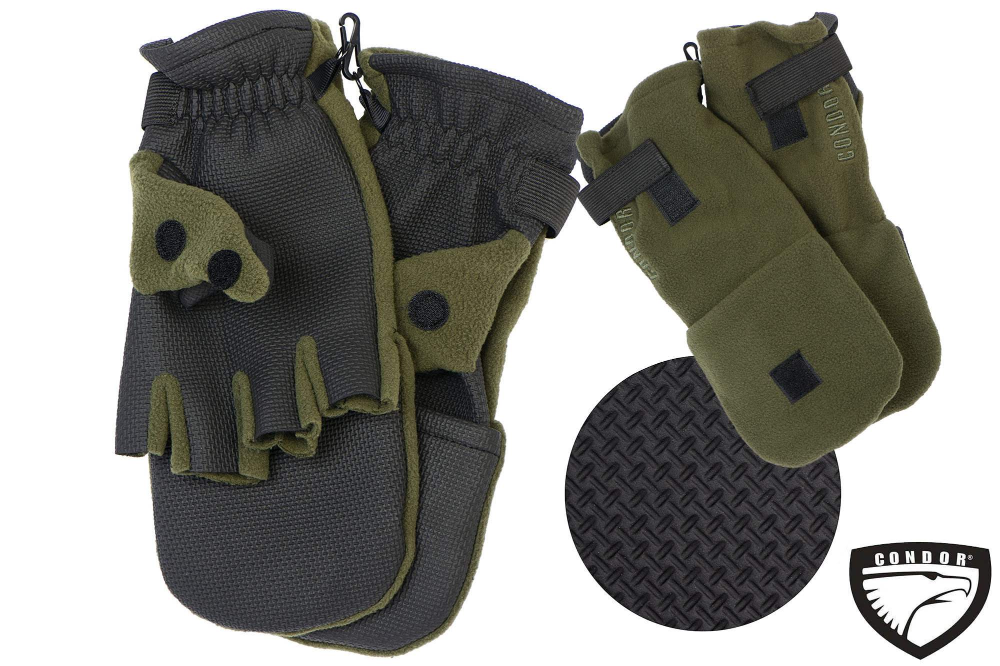 Рукавицы флис с откидными пальцами( прорезиненная накладка) Рукавицы флис с откидными пальцами( прорезиненная накладка)