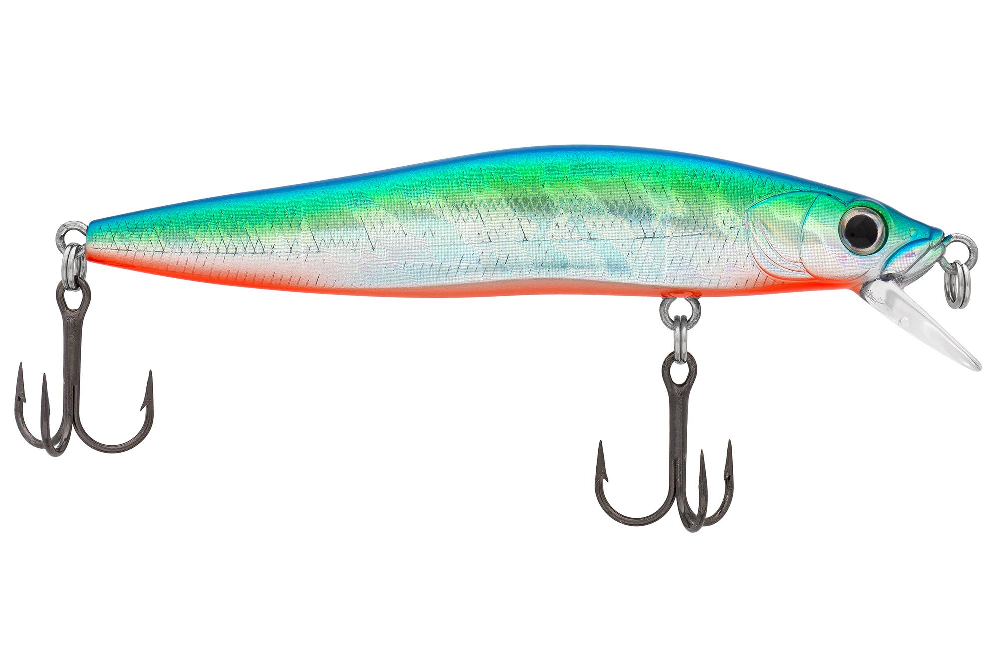 Воблер KYODA Pre-Stun Minnow-90F, длина 9,0 см, вес 9,0 гр, цвет P1649, заглубление 0-1,0 м