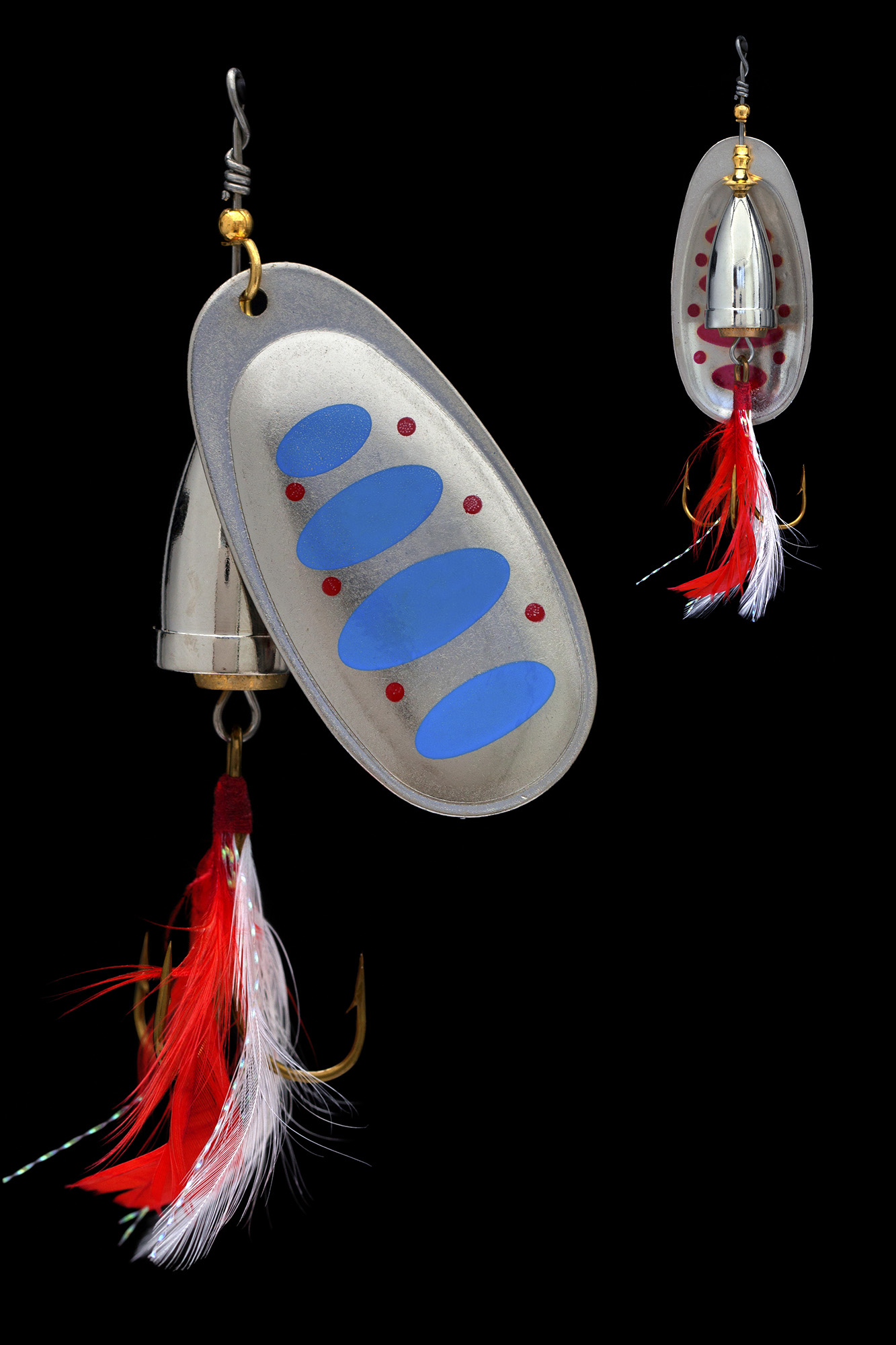 Блесна KYODA Brass в индивидуальной упаковке, вращающаяся, размер 2, вес 6,0 гр, цвет 003