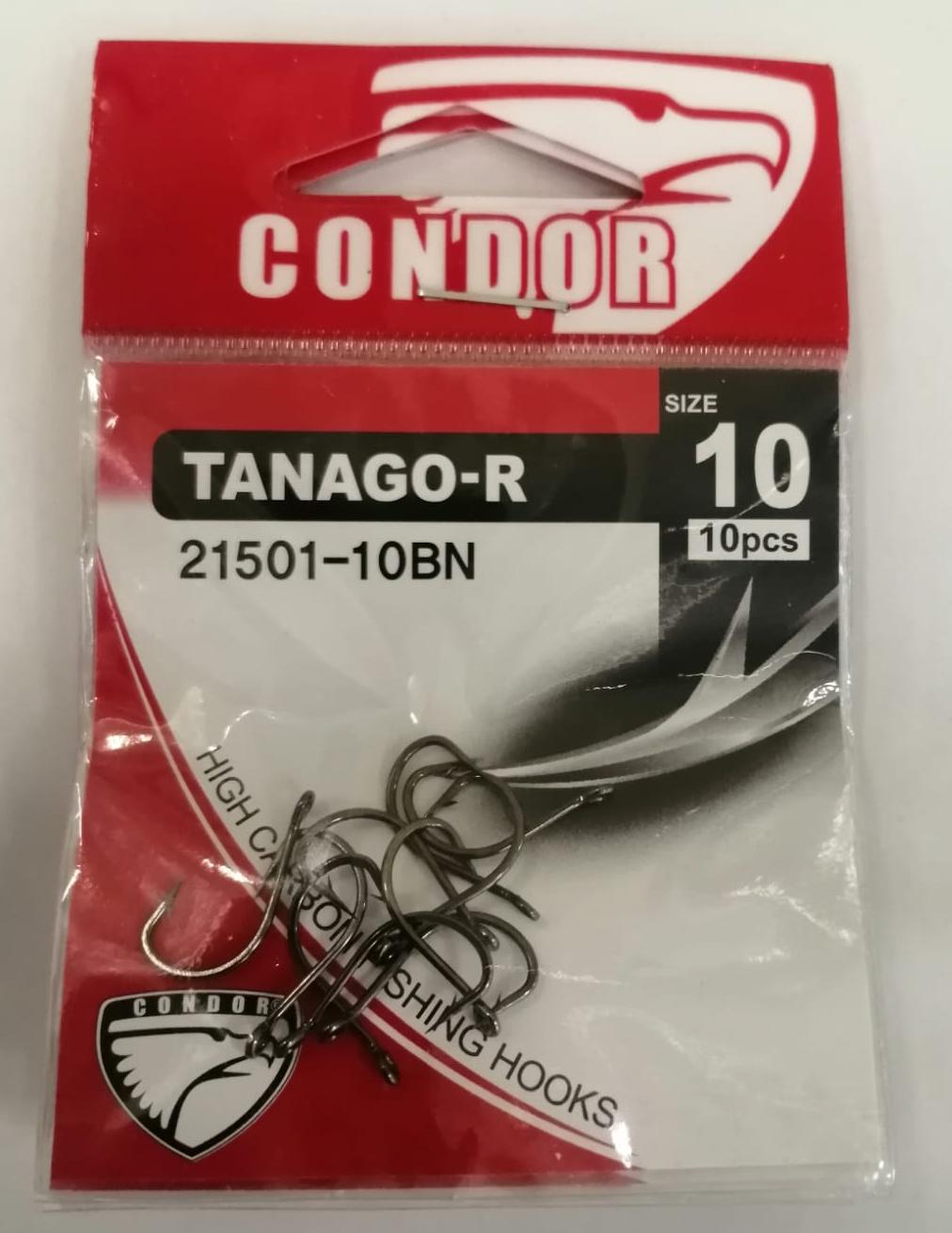 Крючок Condor Tanago-Ring №10 (рос.разм.) BN (50 шт./упак) Корея