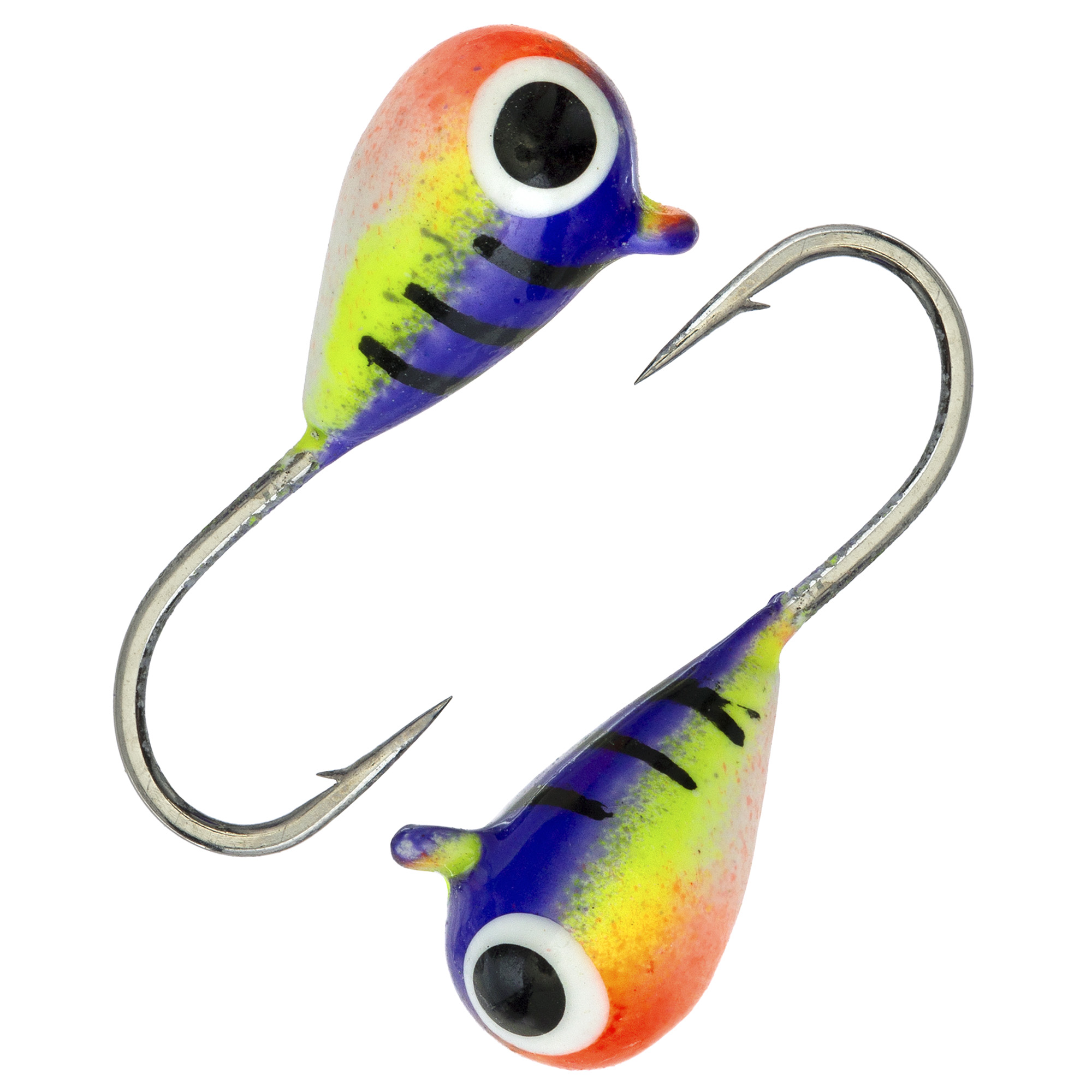 Капля с ушком d 4,0 мм, вес 1.1 гр, окраска малек, фиолетовый-розовый с черными полосками /10 шт/