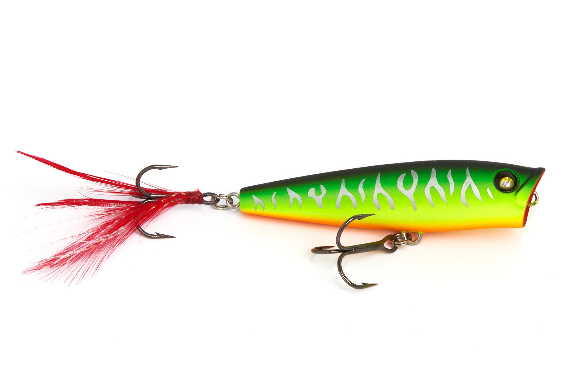 Воблер KYODA Shine Pop-65F, длина 6,5 см, вес 7,5 гр, цвет P296, заглубление поверхностное