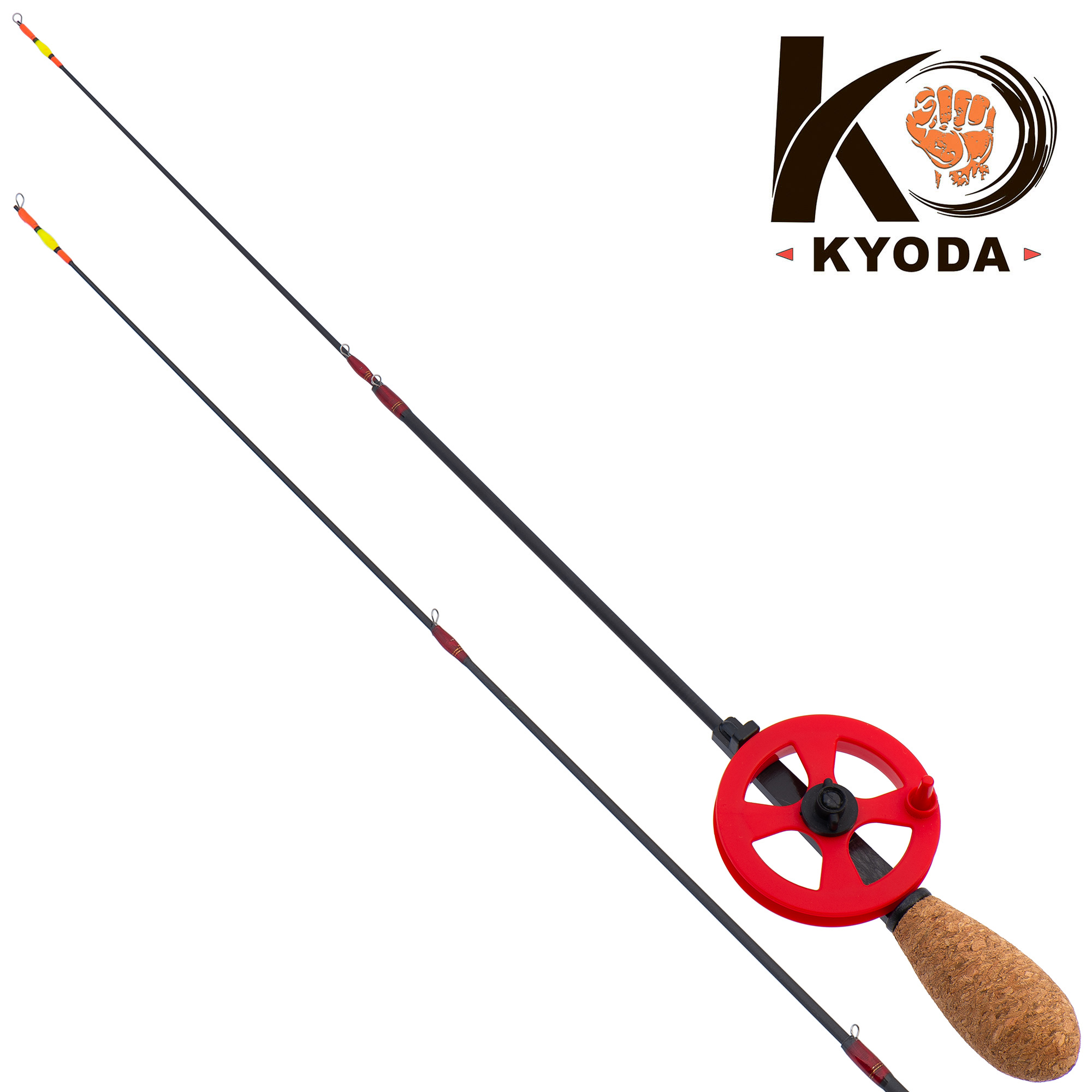 Удочка зимняя телескоп карбон, 2 колена, 55 см, кат.60см