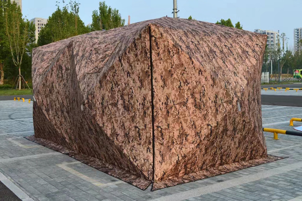 Палатка Куб "CONDOR" зимняя утепленная 4,4 х 2,2 х 2,15 КМФ Палатка Куб "CONDOR" зимняя утепленная 4,4 х 2,2 х 2,15 КМФ