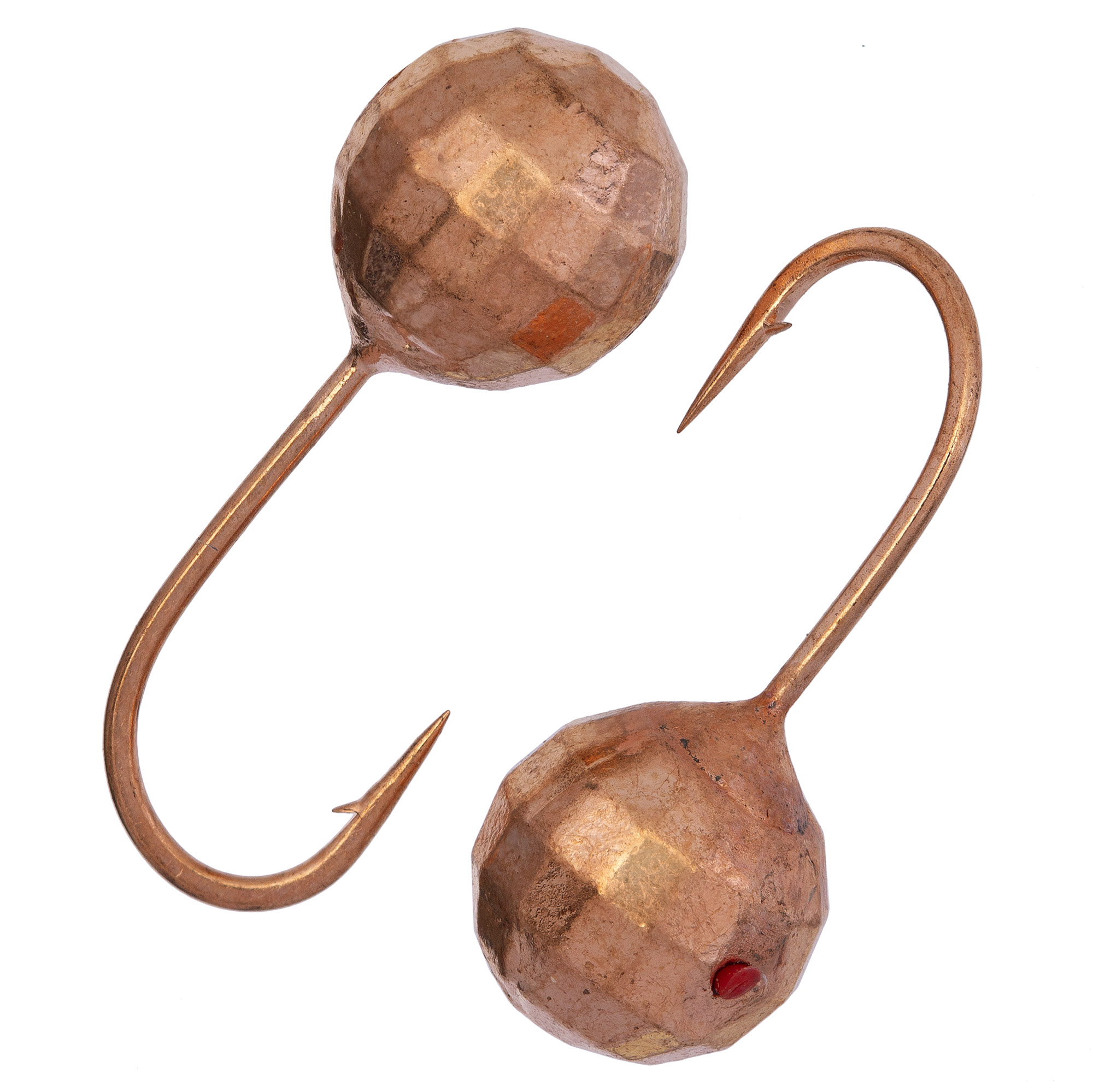 Шар фигурный с отверстием d 3,0 мм, вес 0,22 гр, медь /10 шт/