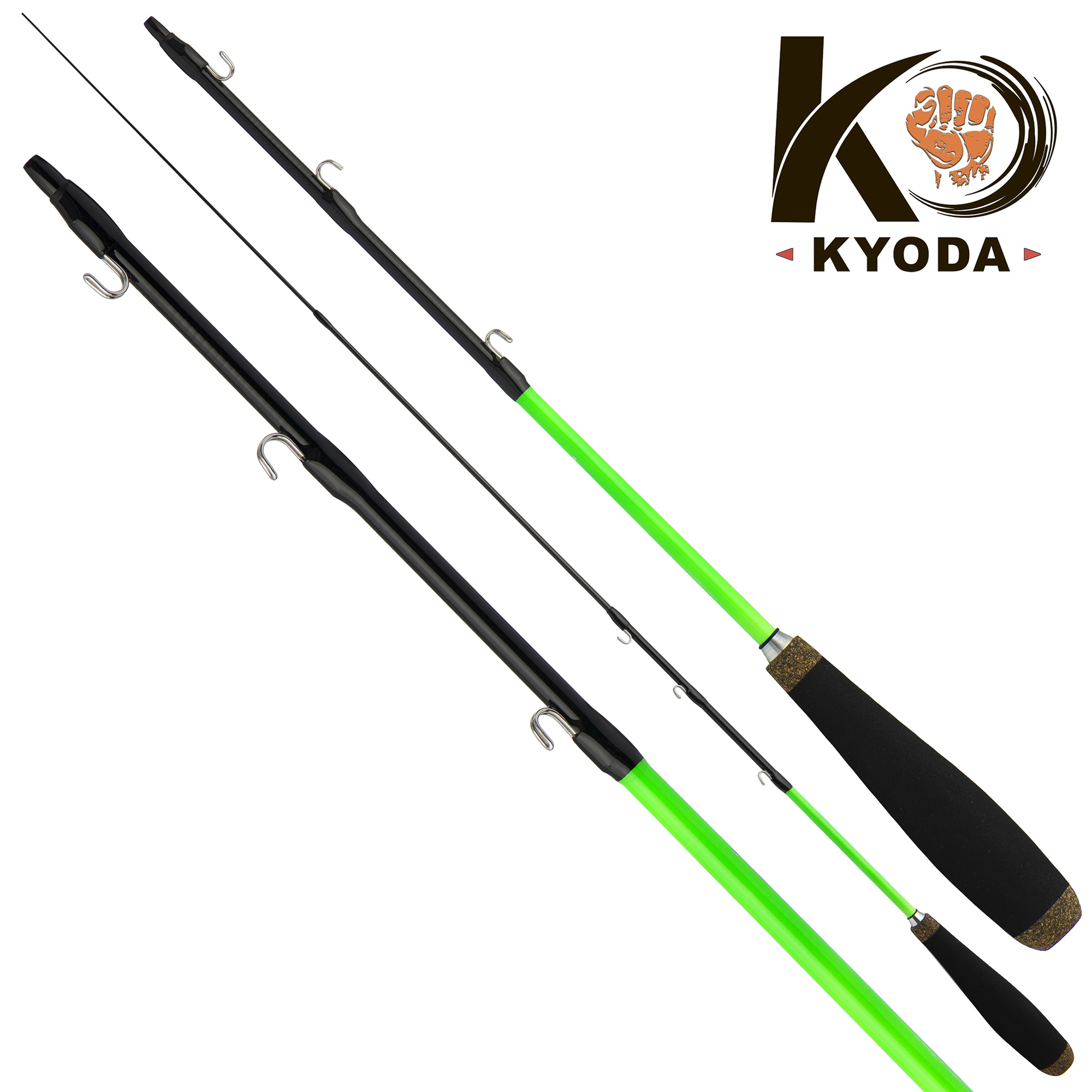 Удочка зимняя "KYODA" FISH ROD, телескопическая, углепластик,  80 см