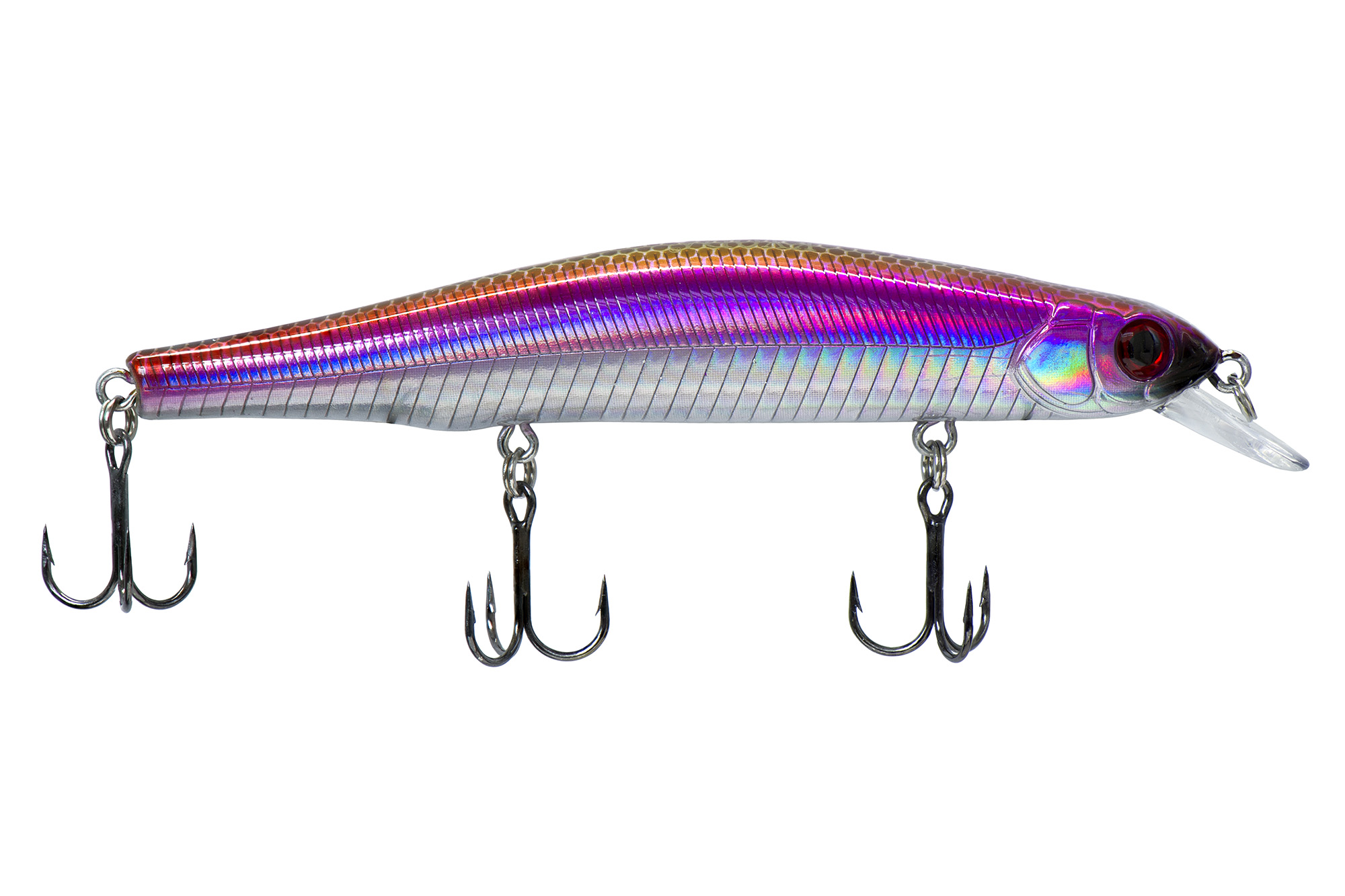 Воблер KYODA IRON MINNOW-110SP, длина 11,0 см, вес 17.0 гр, цвет P321, заглубление 0,5-1,0м.