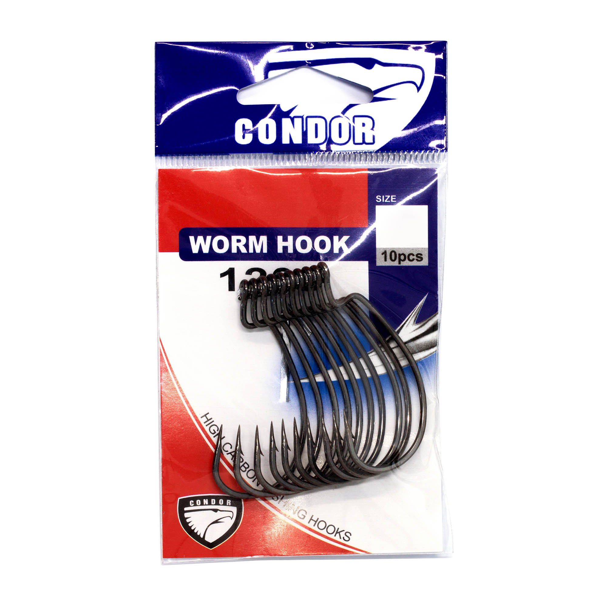 Крючок офсетный Condor WORM HOOK №4/0 BN (50 шт/упак) Китай Крючок офсетный Condor WORM HOOK №4/0 BN (50 шт/упак) Китай