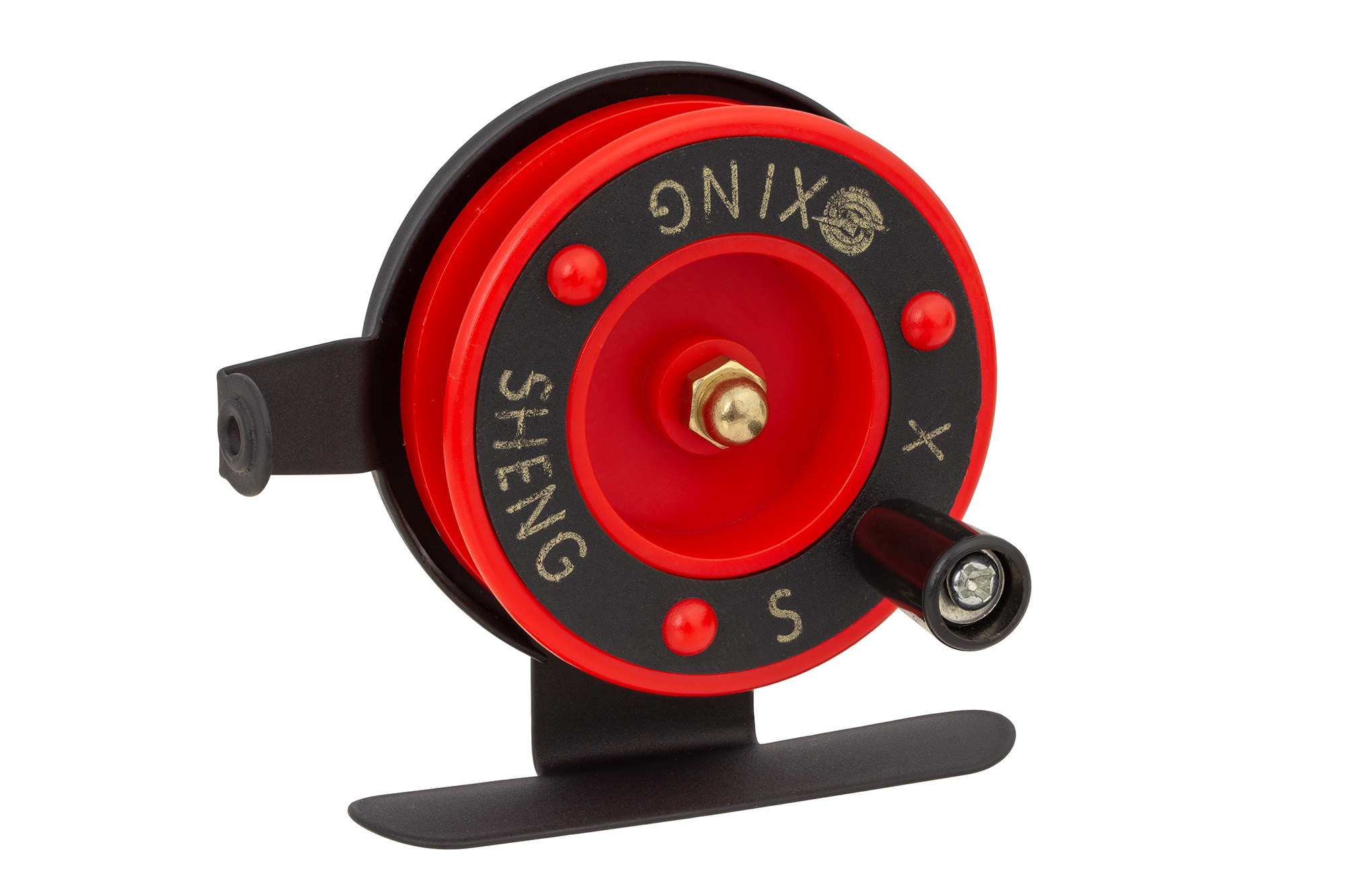 Катушка инерционная XINGSHENG "XT601D" металл. малая/10 шт/