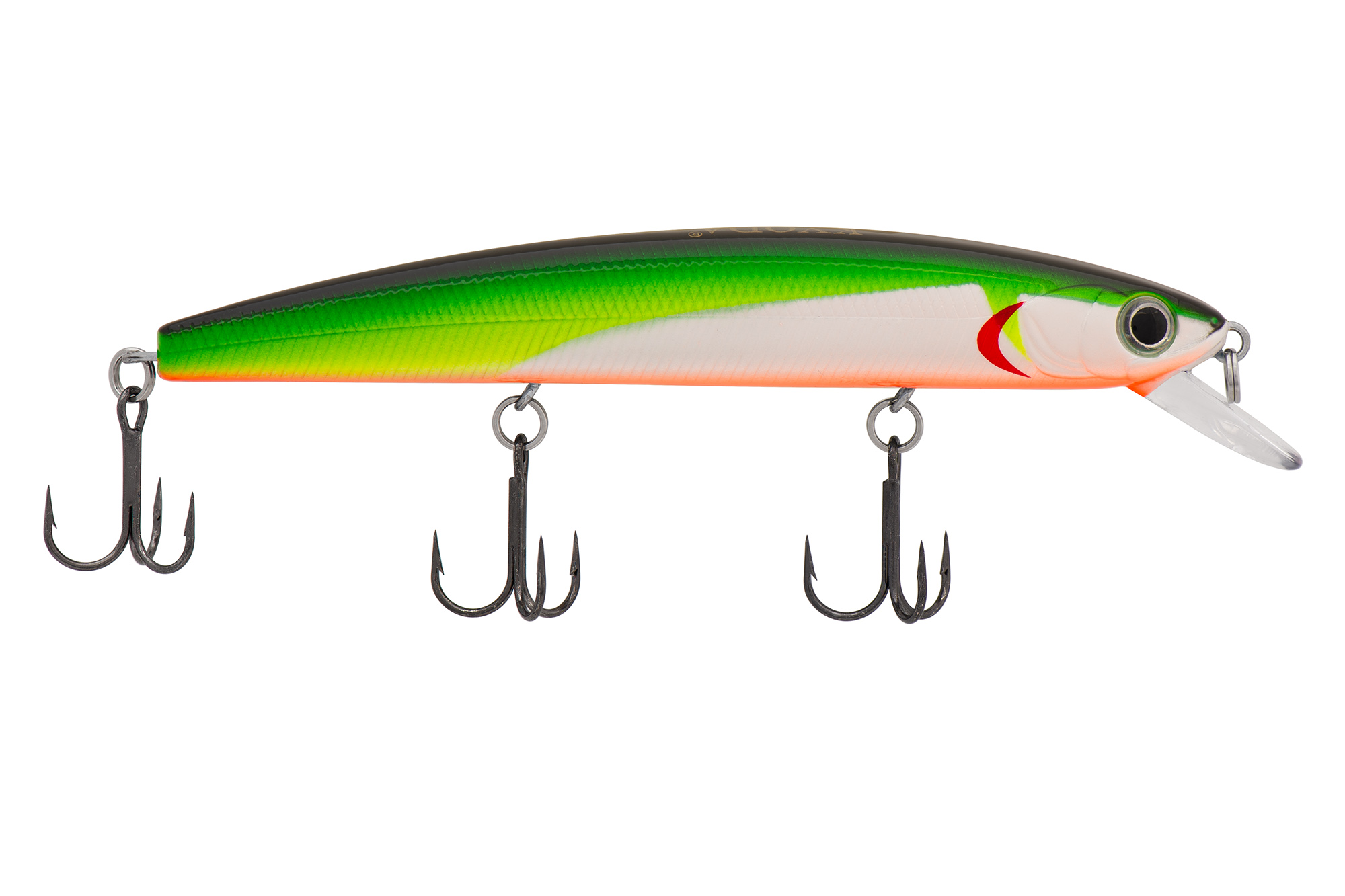 Воблер KYODA Hovercraft Minnow-90SP, длина 9,0 см, вес 9.0 гр, цвет P1243,  заглубление 0,8-1.2 м.