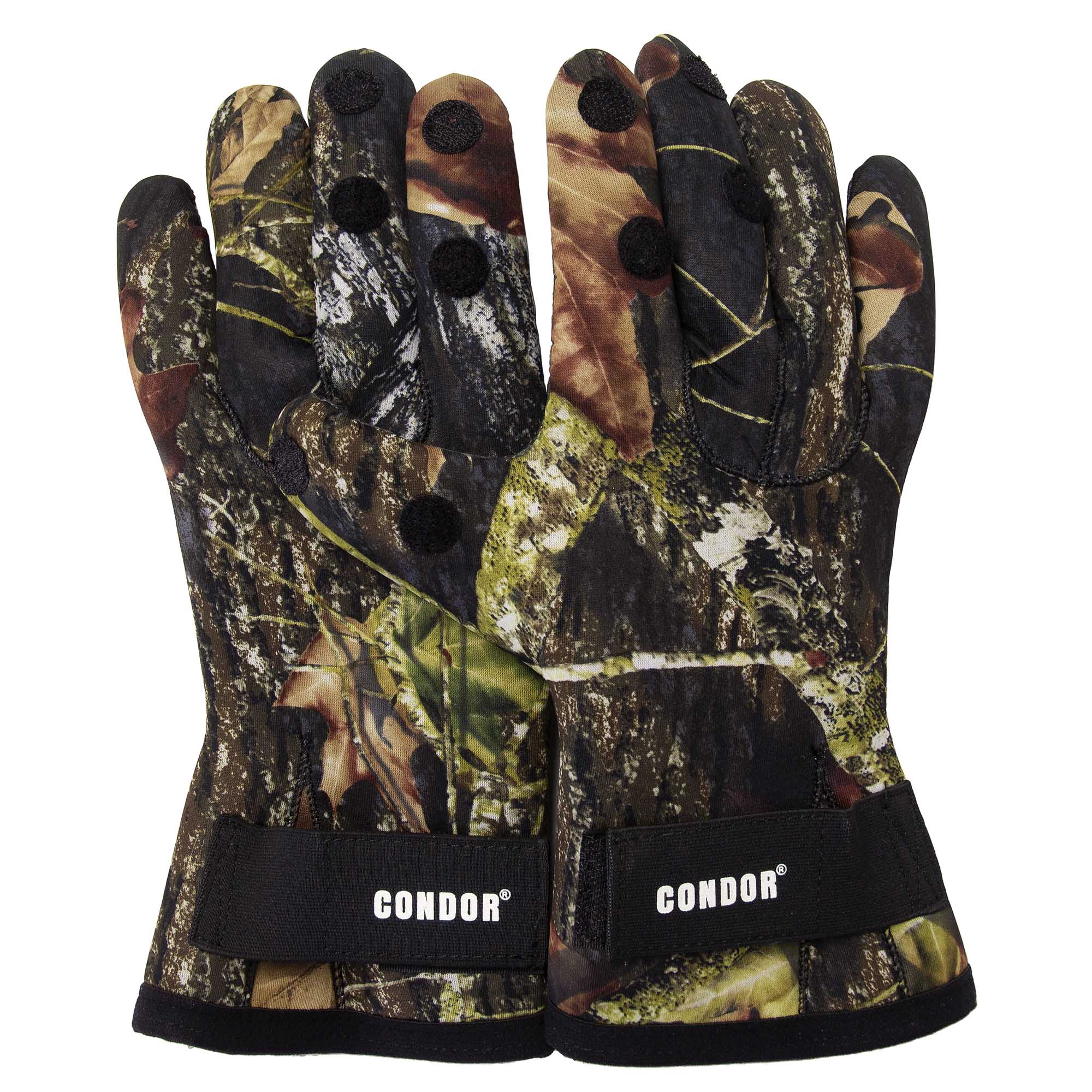 Перчатки неопреновые КМФ с откидными пальцами  р-р: L - XXL