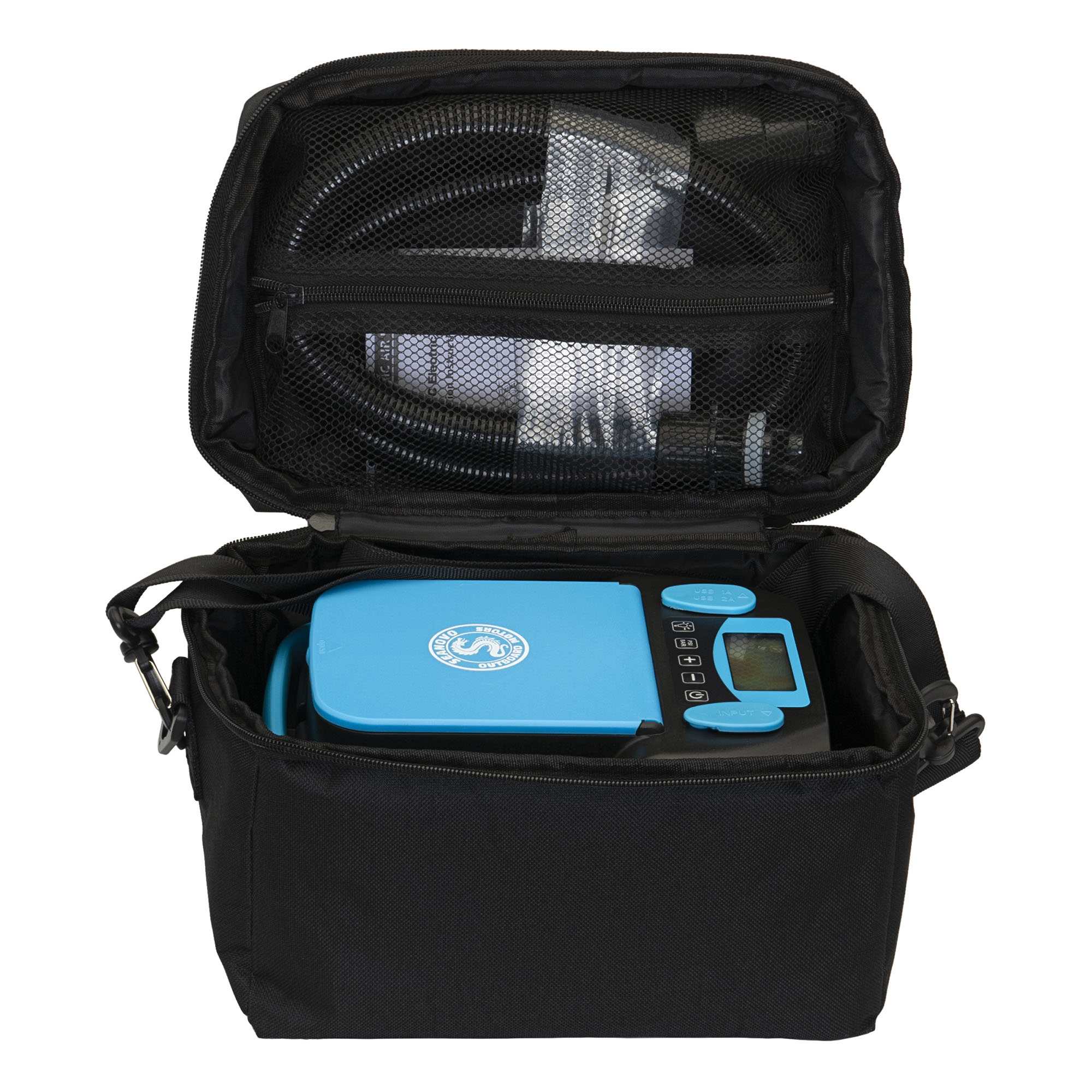 Насос аккумуляторный двухступенчатый HT-999 Seanovo для лодок ПВХ (0,34-1,38 атм) Насос аккумуляторный двухступенчатый HT-999 Seanovo для лодок ПВХ (0,34-1,38 атм)