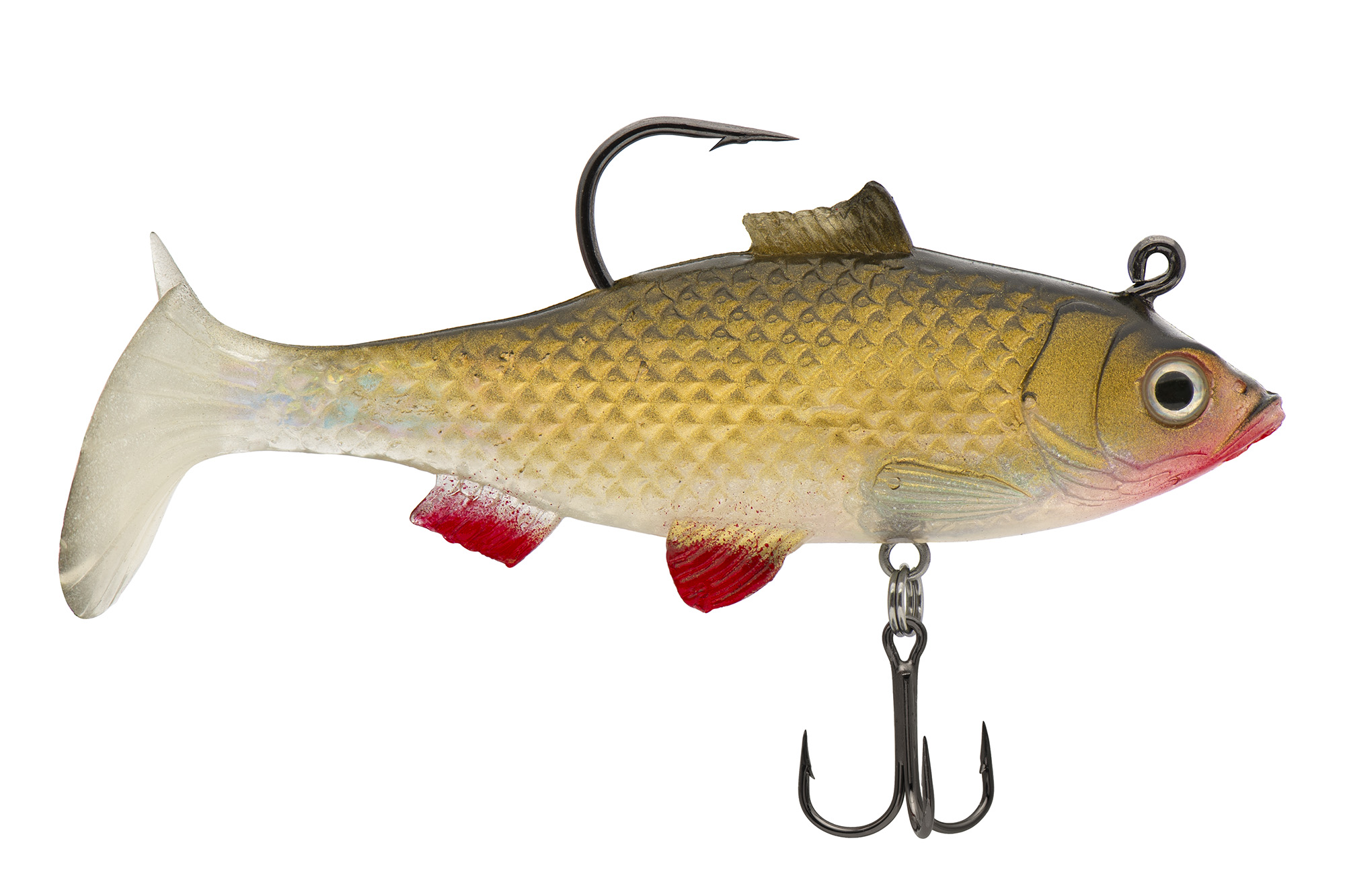 Виброхвост оснащённый CONDOR Crazy Bait NWRO03 размер 80 мм, вес 15 гр, цвет 03# (2 шт)