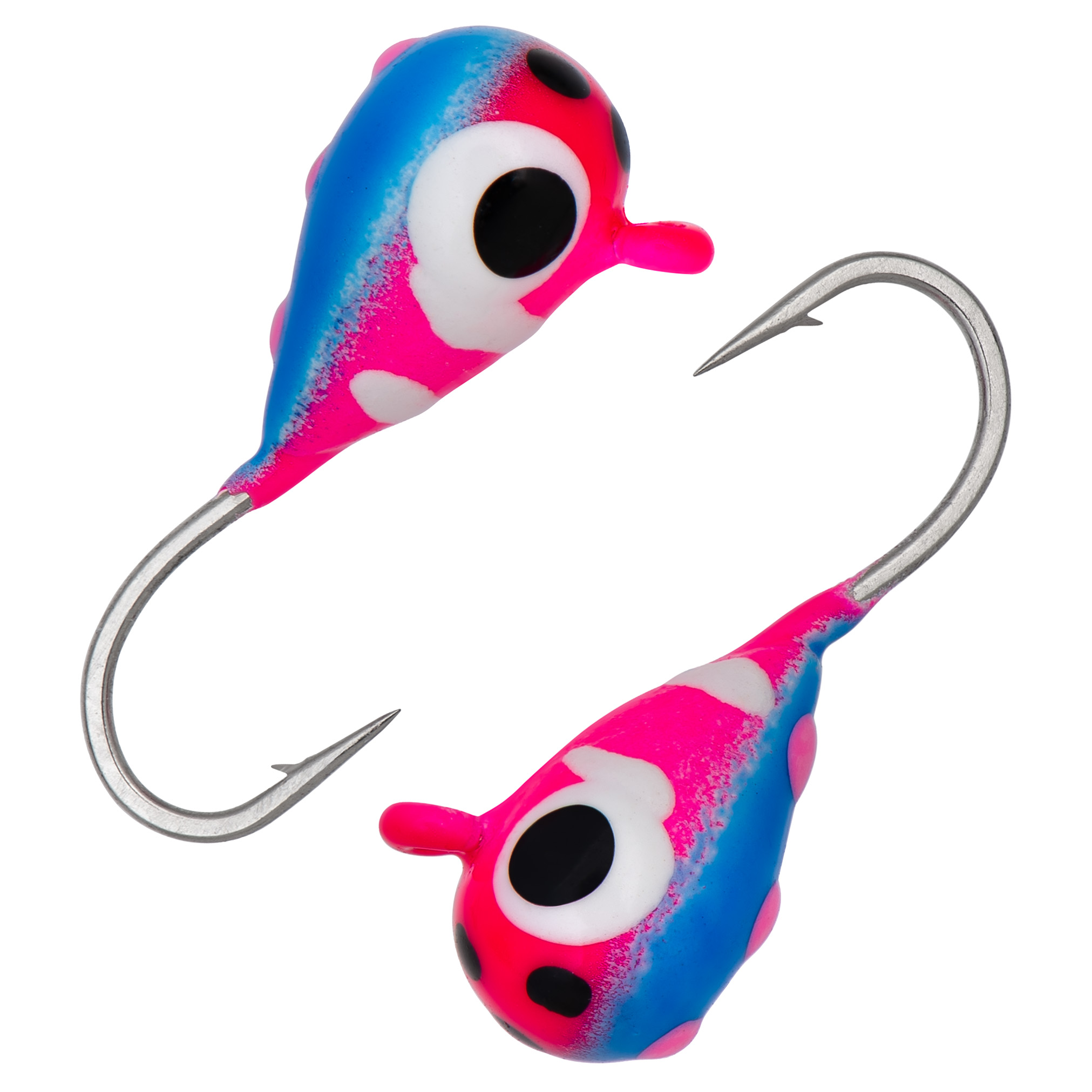 Капля с ушком d 5,0 мм, вес 1,84 гр, цвет малек розовый с бел.полосами+синий с роз.точками /10 шт/ Капля с ушком d 5,0 мм, вес 1,84 гр, цвет малек розовый с бел.полосами+синий с роз.точками /10 шт/