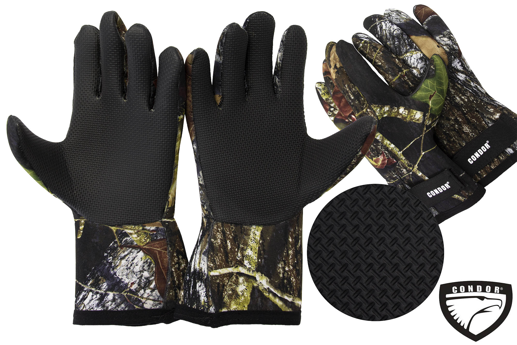 Перчатки неопреновые КМФ  р-р: L - XXL