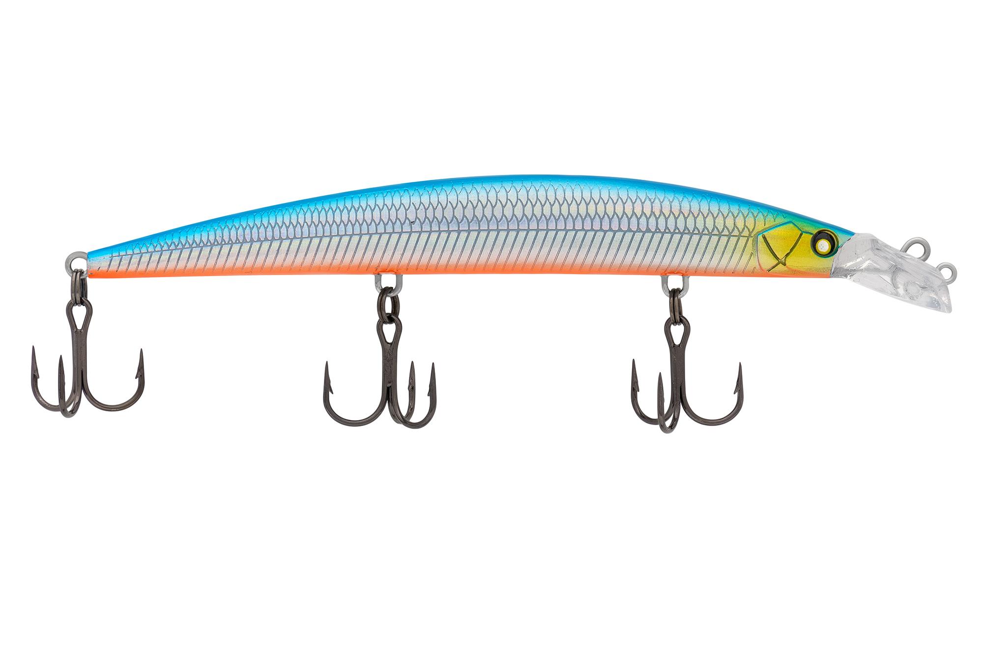 Salaka, плавающий, с двумя зацепами, размер 125 мм, вес 15,0 гр, заглубление 0,1м-0,7м, цвет H2