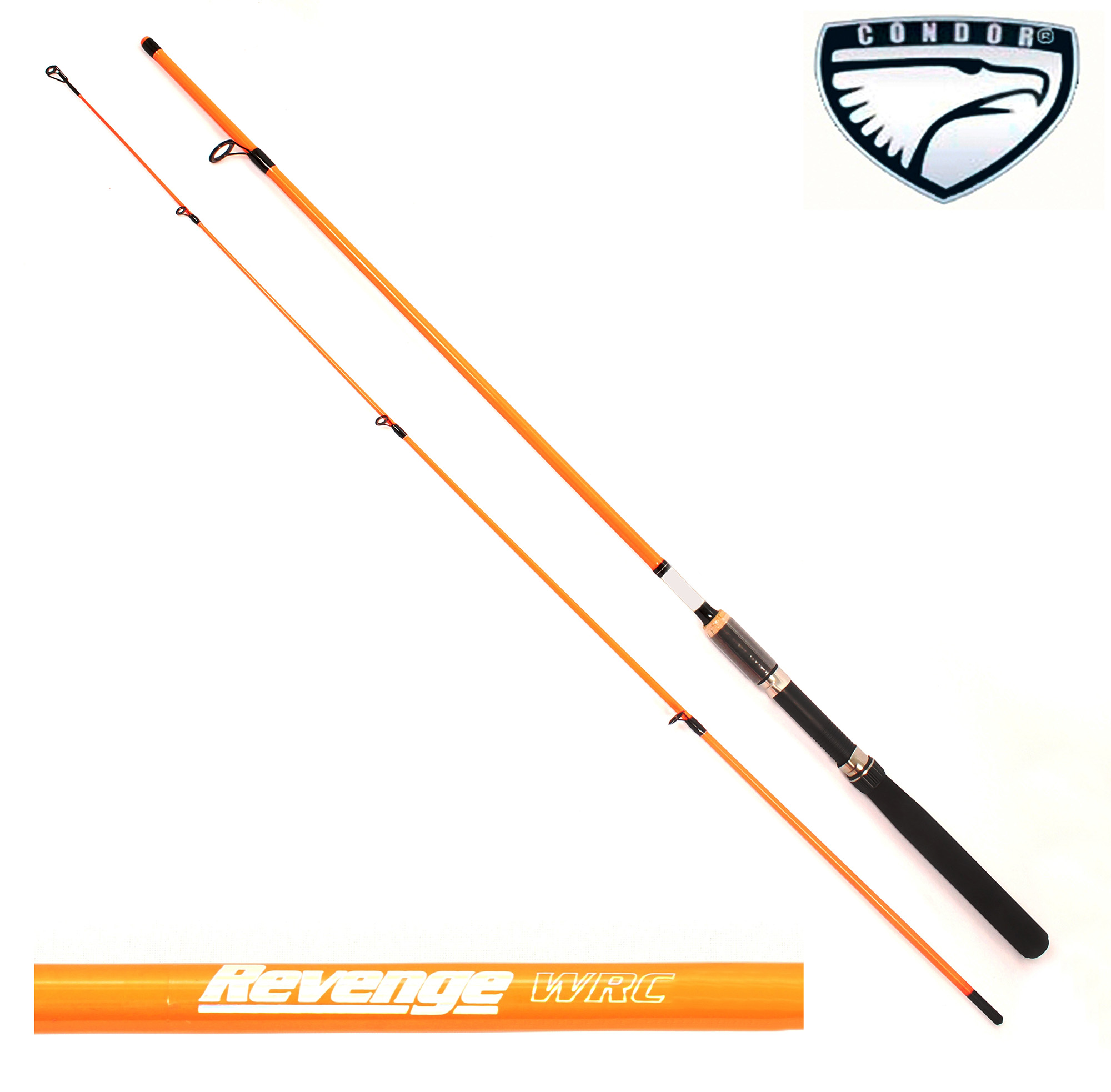 Спиннинг Condor Revenge Spin  длина 2.70 м, тест до 25 гр, стеклопластик, штекер