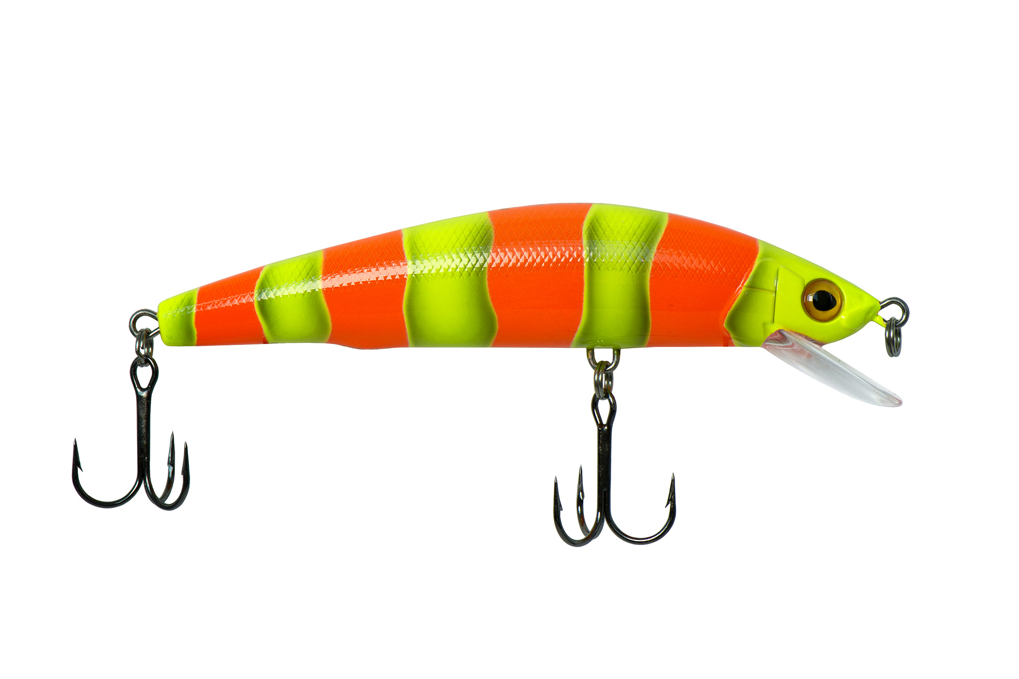 Воблер KYODA Miracle Minnow-105F, длина 10,5 см, вес 18,5 гр, цвет P759, заглубление 0,6-1,2 м.
