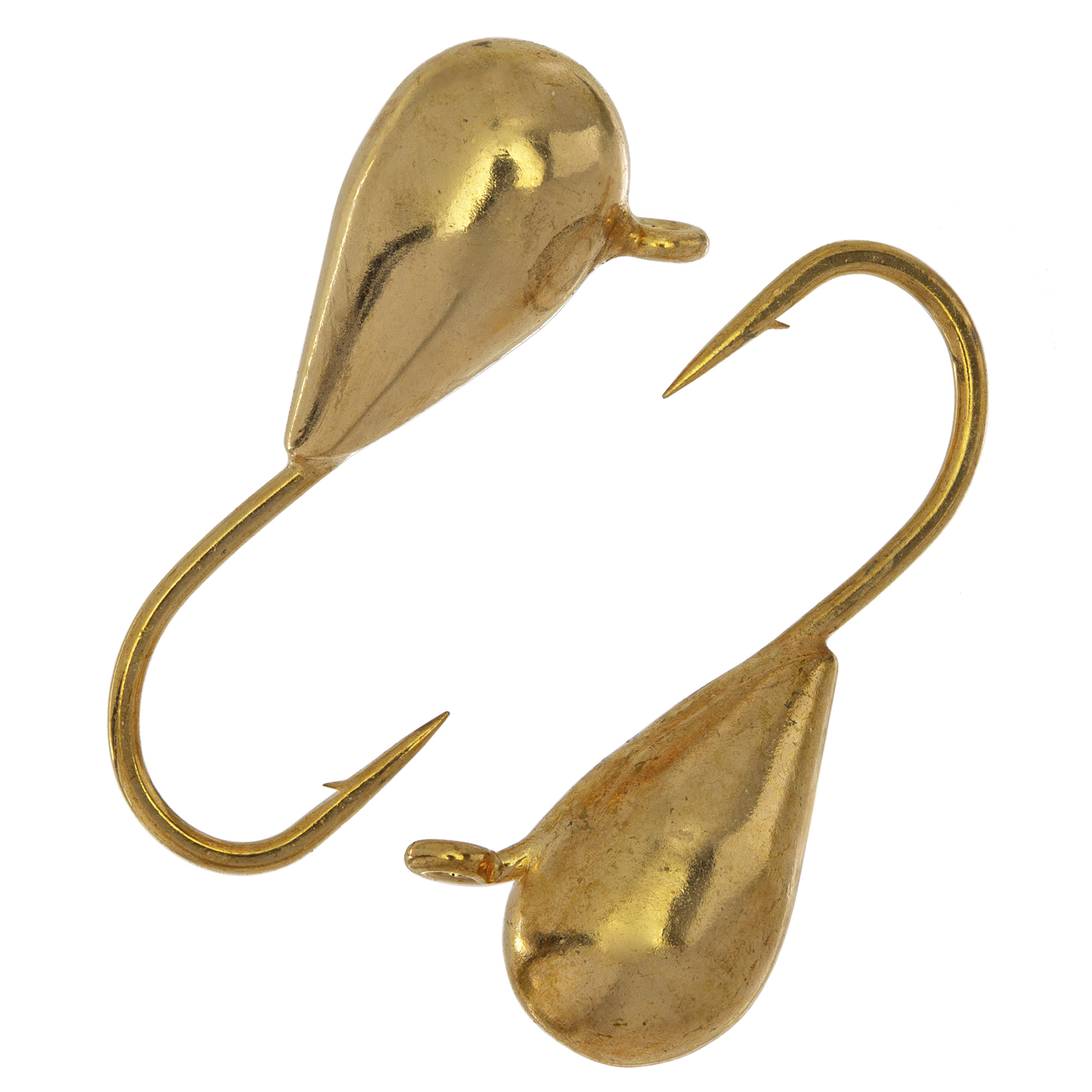 Капля с ушком d 3,0 мм, вес 0,5 гр, золото /10 шт/