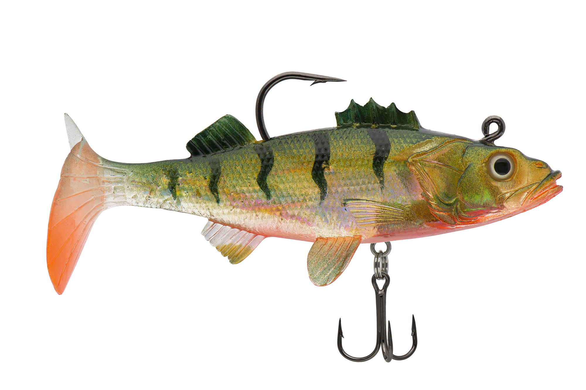 Виброхвост оснащённый CONDOR Crazy Bait NWPE03# размер 80 мм, вес 14 гр, цвет 02# (2 шт)