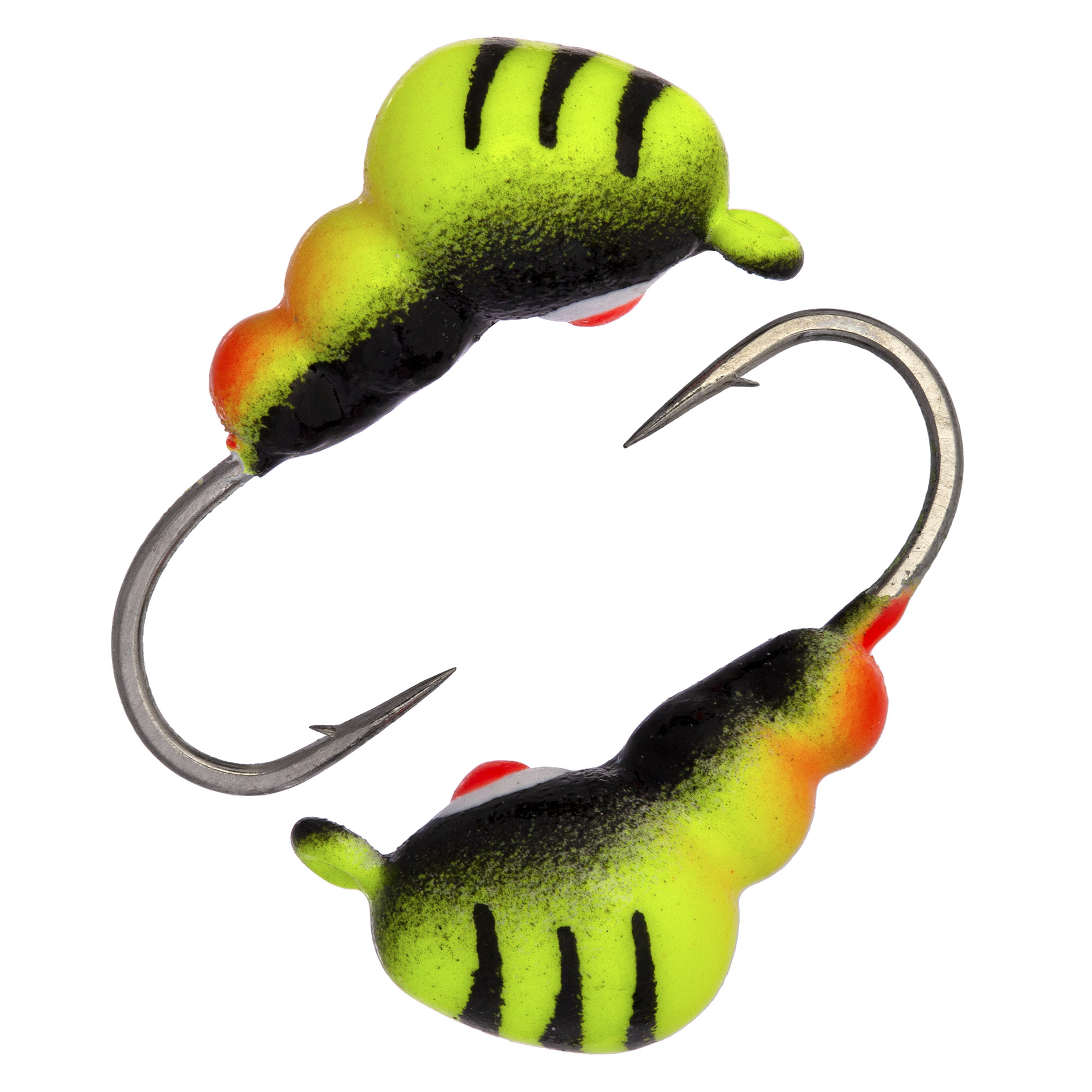 Муравей с ушком d 3,0 мм, вес 0,3 гр, желто-красная+черная с полосками и точкой/10 шт/