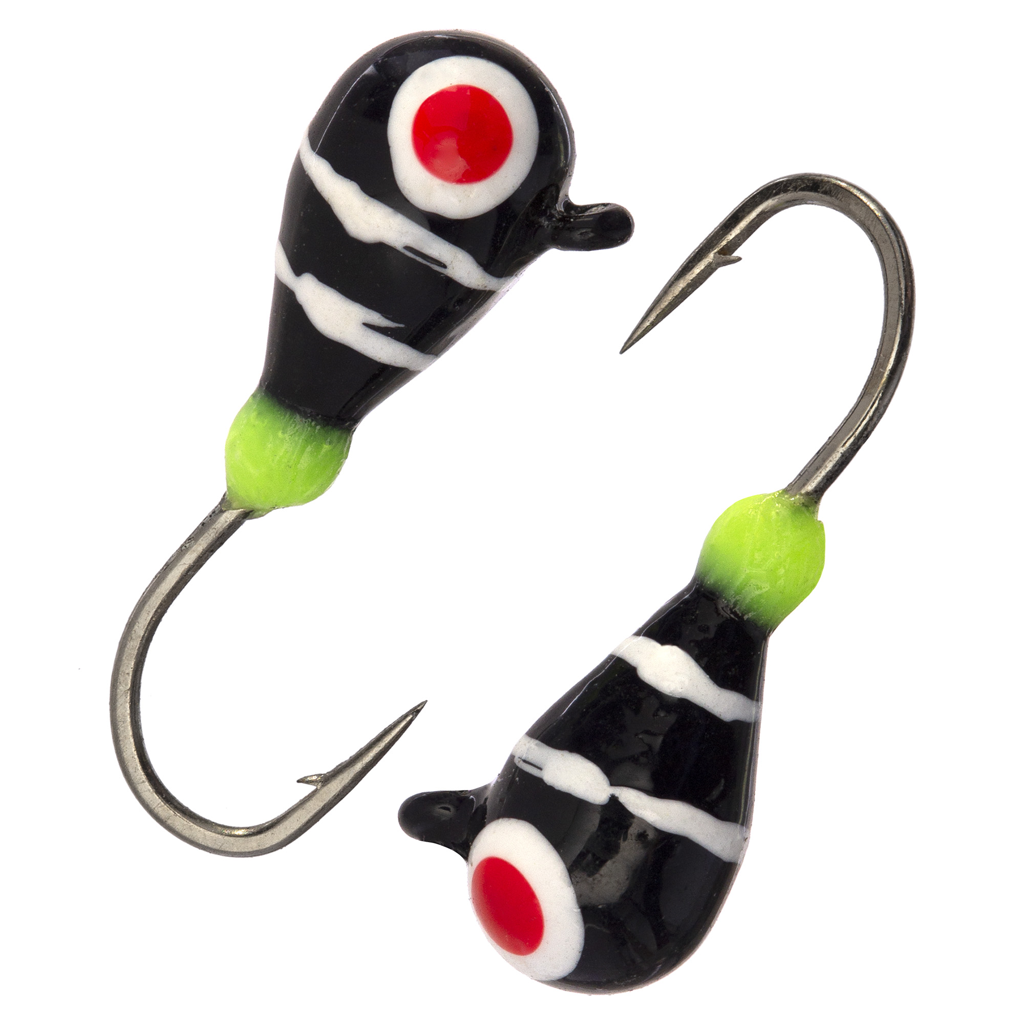 Капля с ушком d 4,0 мм, вес 1,1 гр, обмазка малек, черная-винт /10 шт/