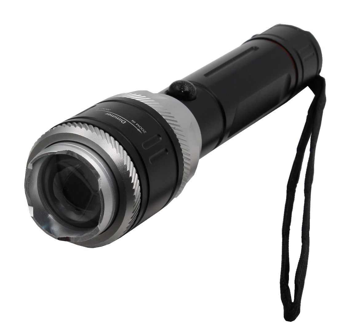 Фонарь светодиодный малый "Cree Led" (zoom, аккумулятор, зарядка от сети 220 В и от автомобиля)