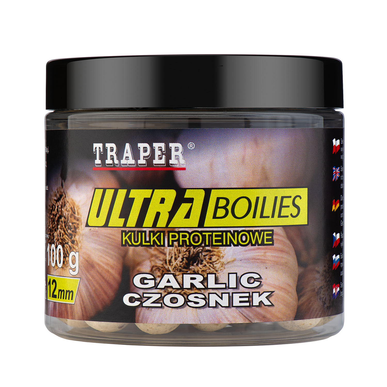 Бойлы TRAPER ULTRA 12 мм, 100 гр, Чеснок