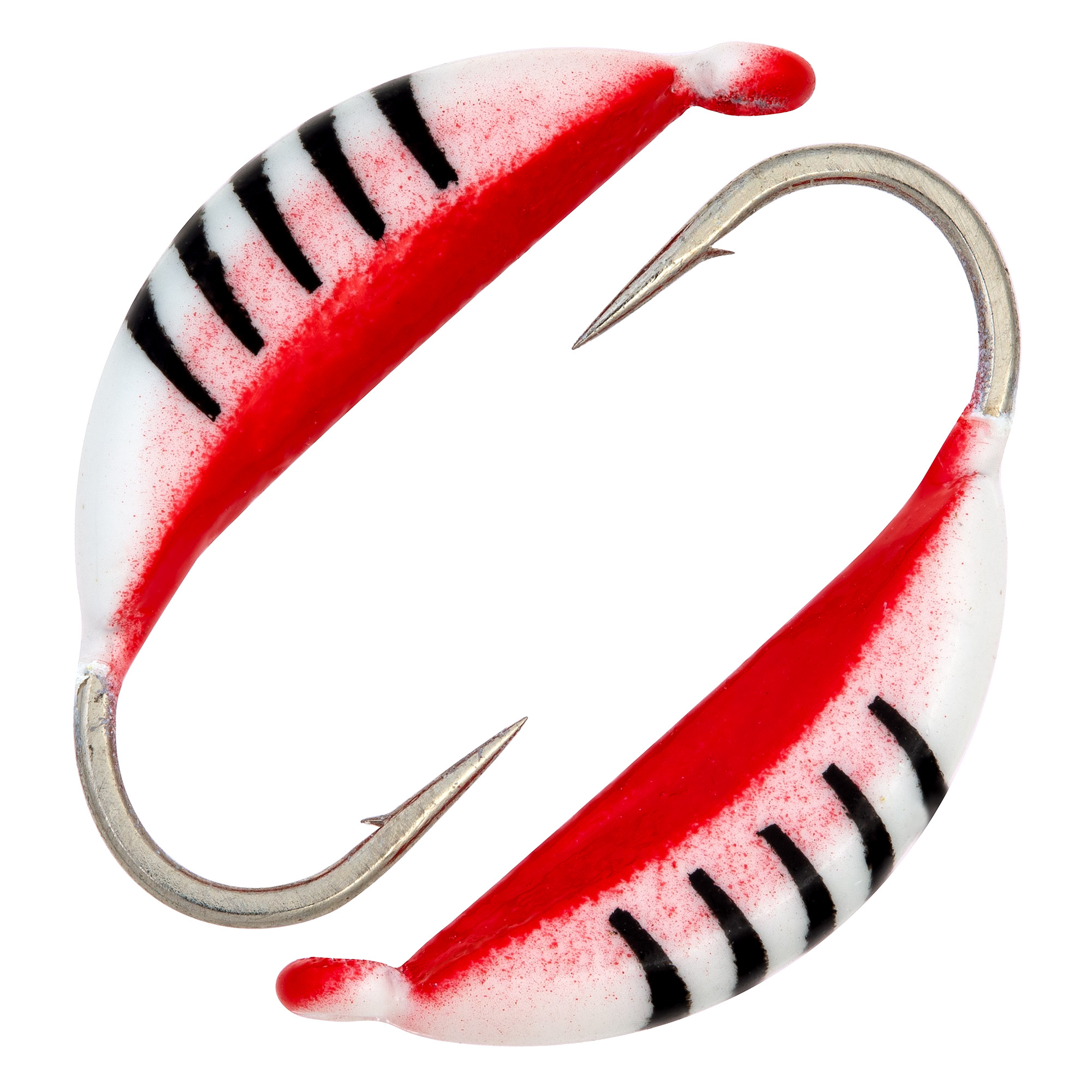 Супербанан, размер L, вес 0,6 гр, цвет белый с полосками+красный /10 шт/