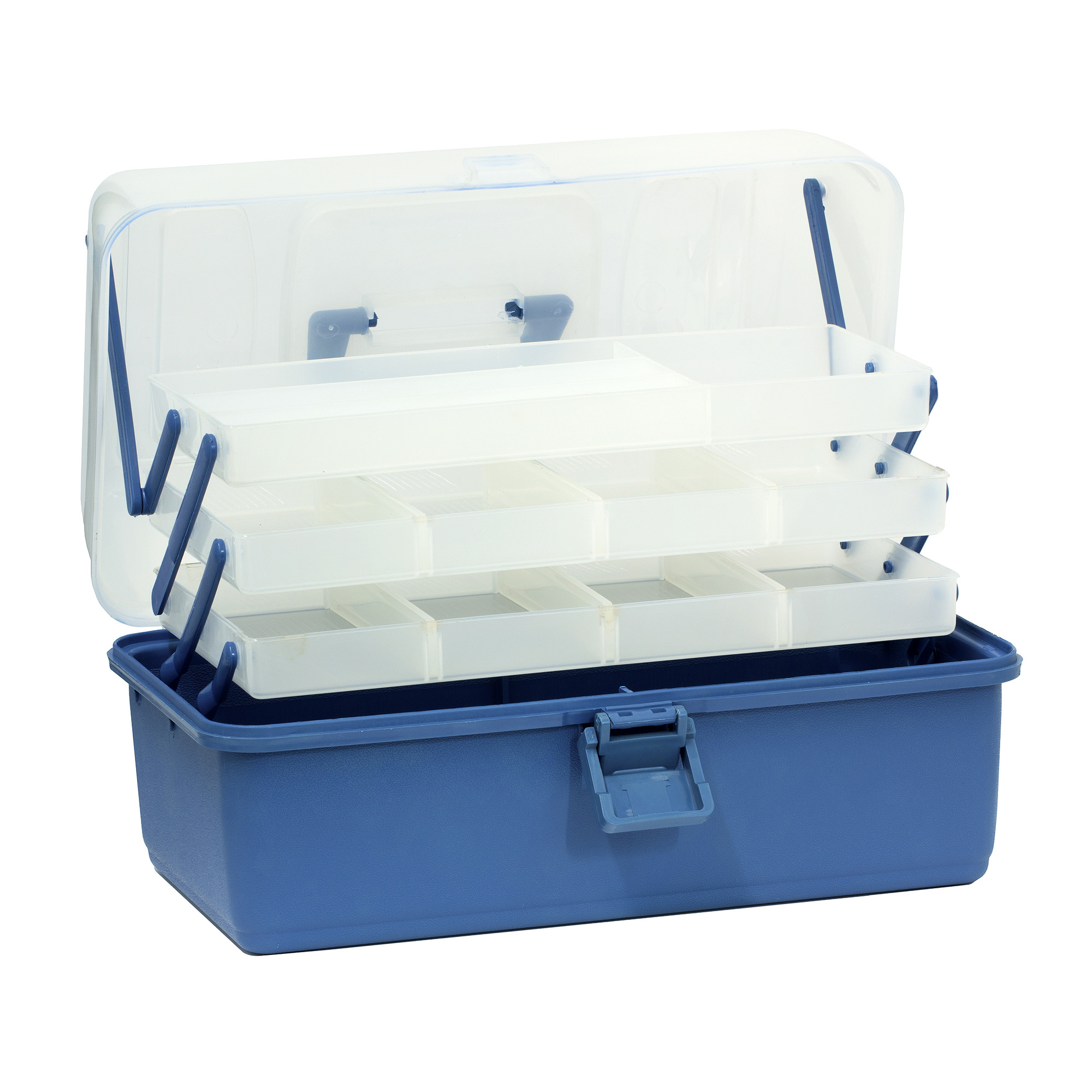 Ящик трехполочный , большой, с прозрачной крышкой B-002 Ящик трехполочный , большой, с прозрачной крышкой B-002