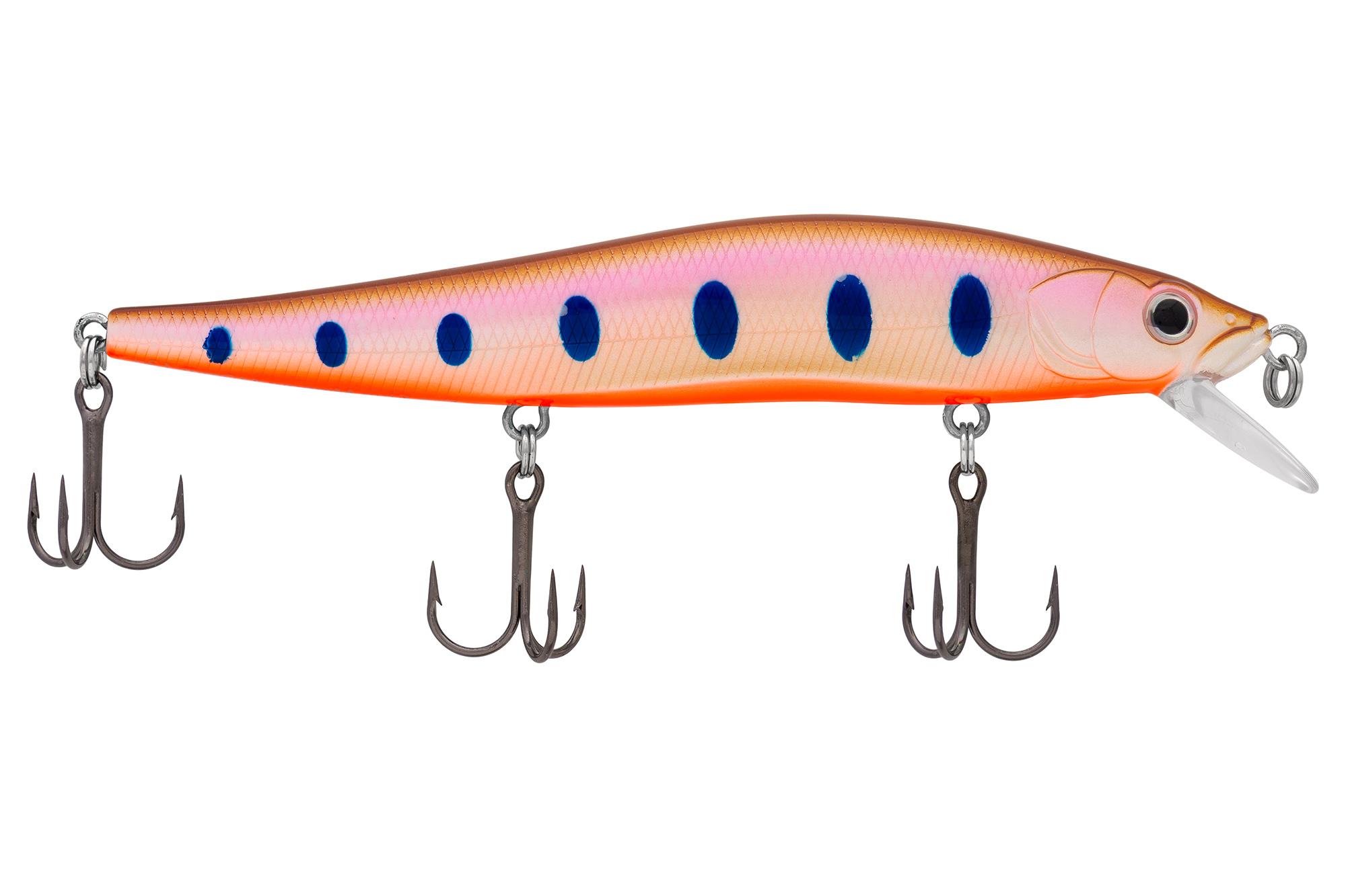 Воблер KYODA Pre-Stun Minnow-110F, длина 11,0 см, вес 13,0 гр, цвет P1042-1, заглубление 0-1,0 м