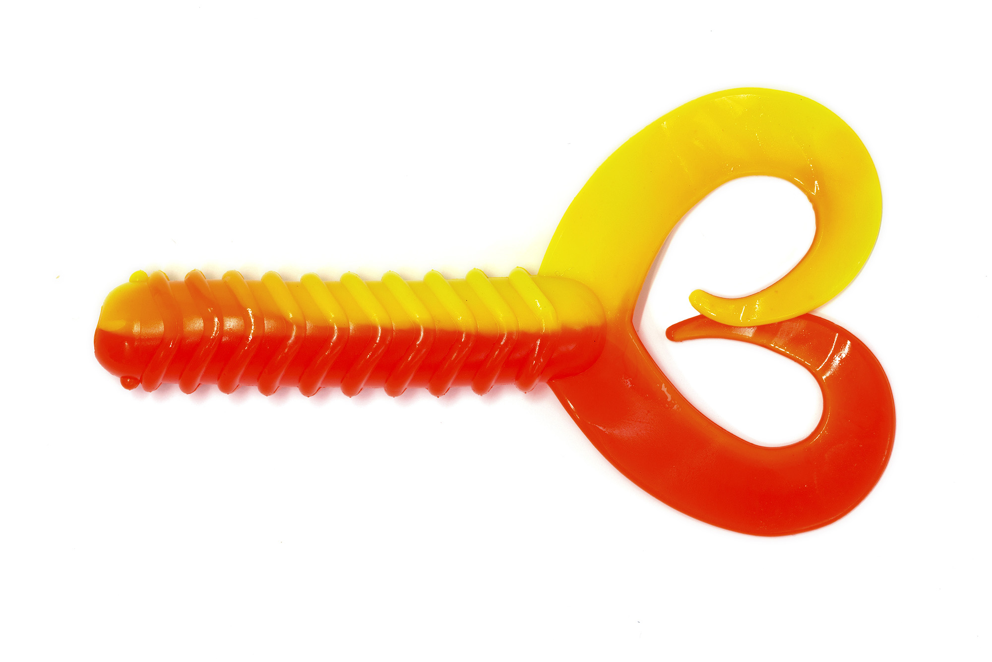 Твистер двухвостый CONDOR Crazy Bait DTD90 размер 90 мм  цвет X004 (8 шт)