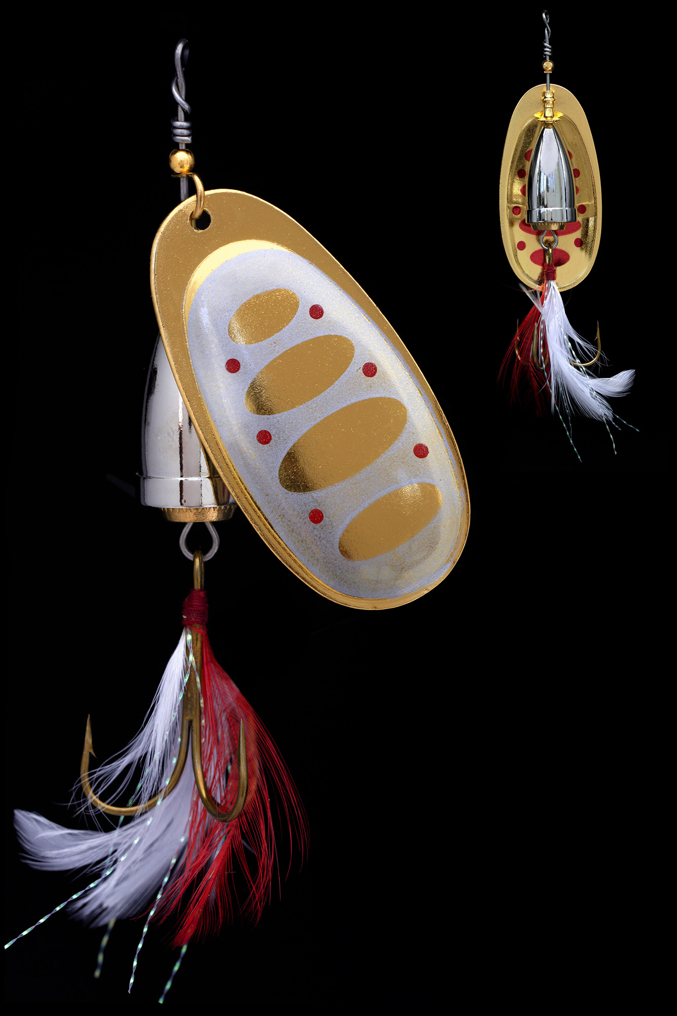 Блесна KYODA Brass в индивидуальной упаковке, вращающаяся, размер 2, вес 6,0 гр, цвет 005