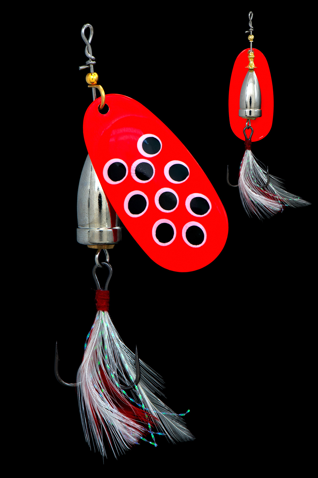 Блесна KYODA Brass в индивидуальной упаковке, вращающаяся, размер 3, вес 8,0 гр, цвет 200