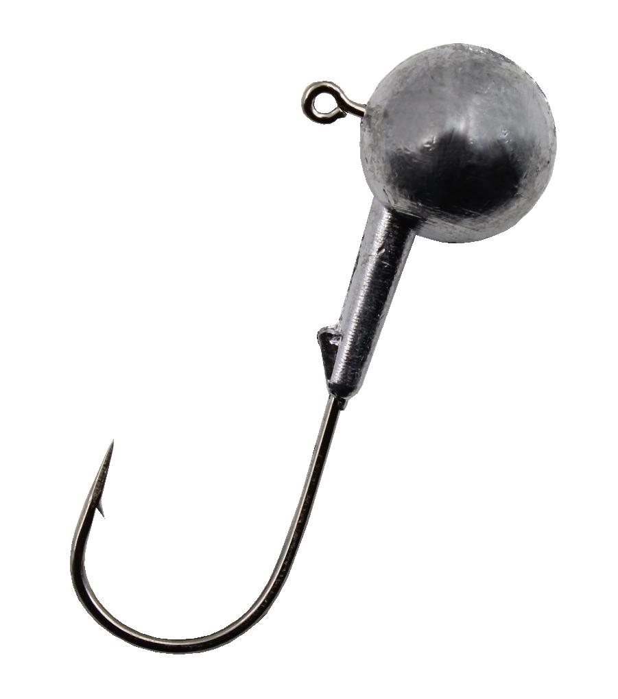 Дж. головка шар, крючок Kumho2412 (Корея), размер 1/0, вес 9,0 гр. /20 шт/